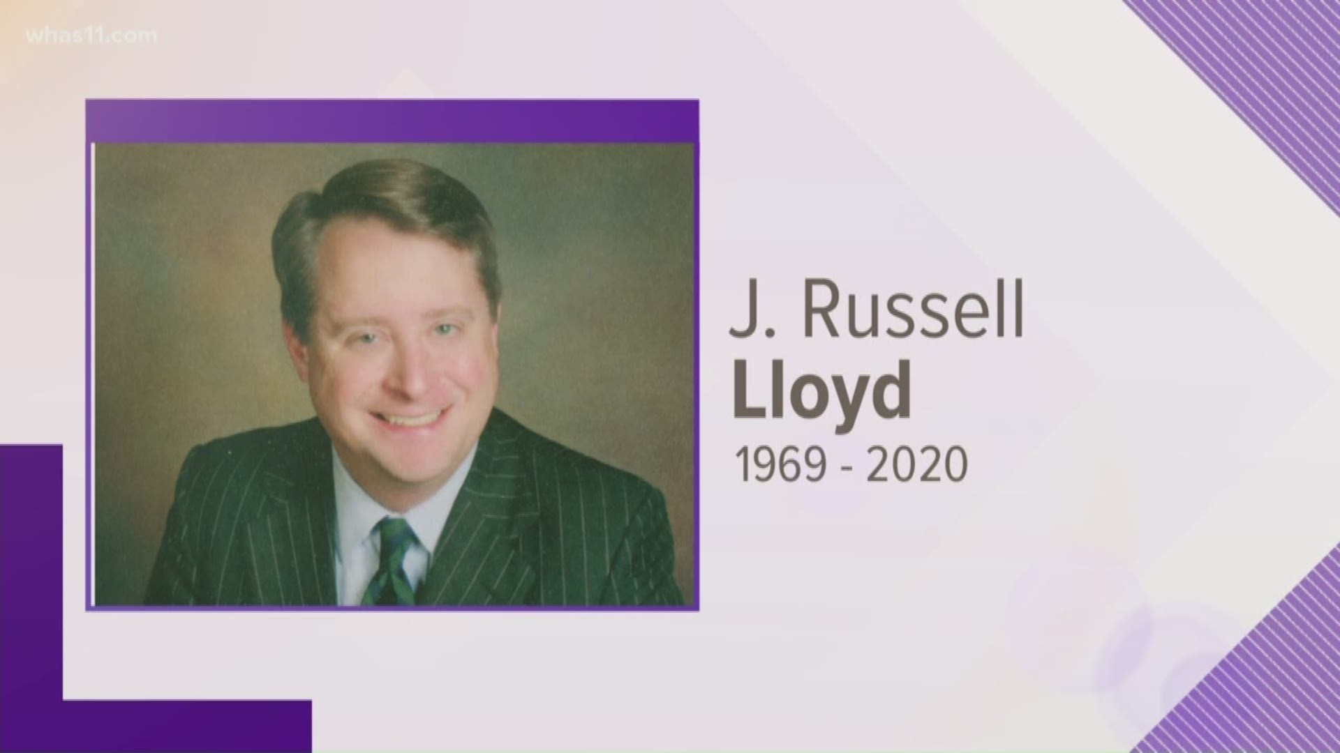 Officials say J. Russell Lloyd passed away Sunday morning. He fought tirelessly for voter rights.
