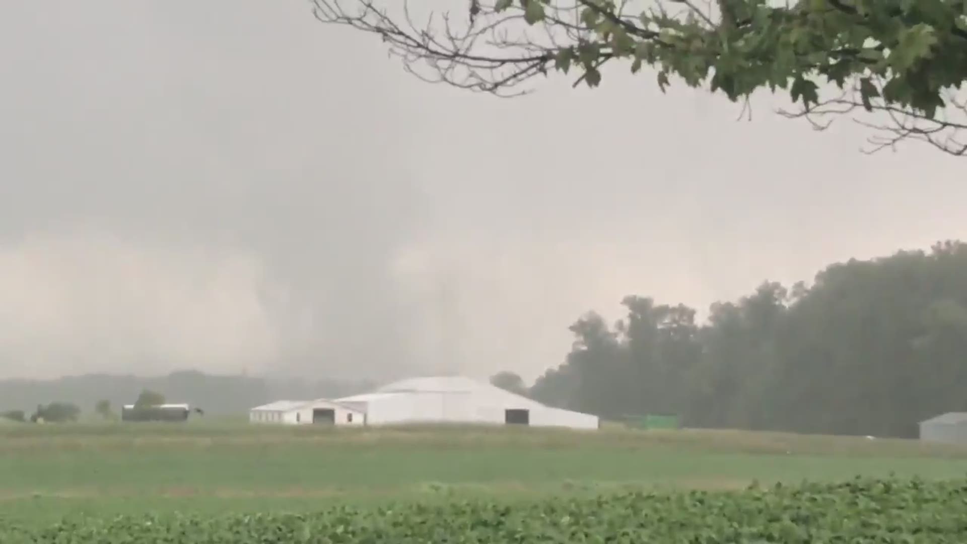 This is video out of New Middletown, Ind. on July 20. It was taken by August Vernon.