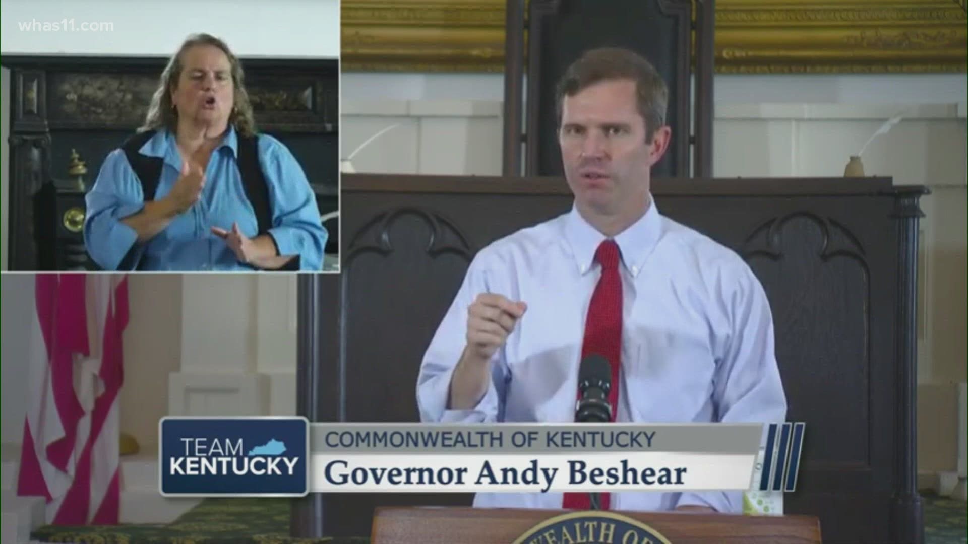 Kentucky Governor Andy Beshear also discussed the election results, saying the candidates worked hard to generate interest.