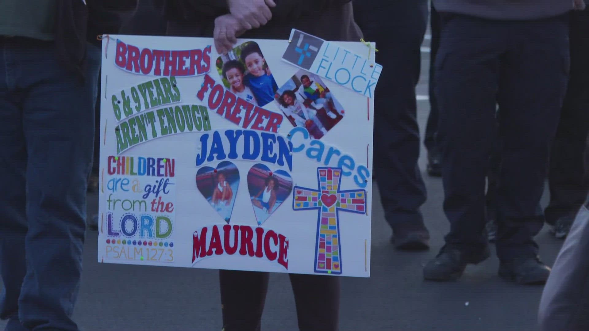 Vigil honors young brothers killed by mom in Bullitt County