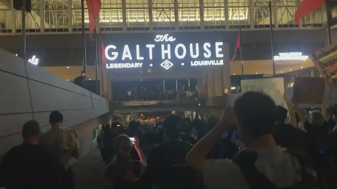 Louisville protests move past the Galt House | www.semashow.com