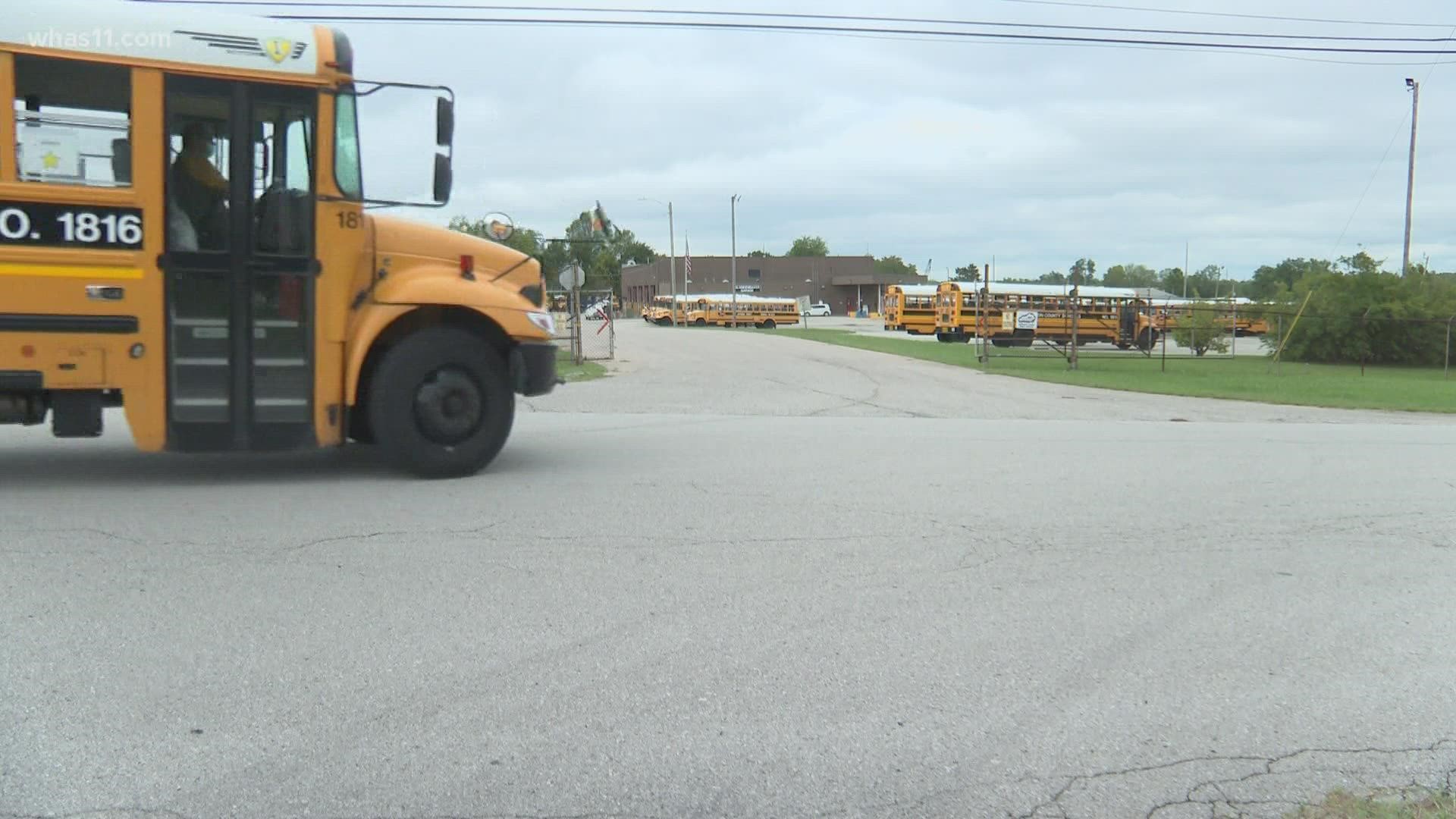Kentucky's largest school district said they are making progress, adding about 30 more drivers since the start of the school year.