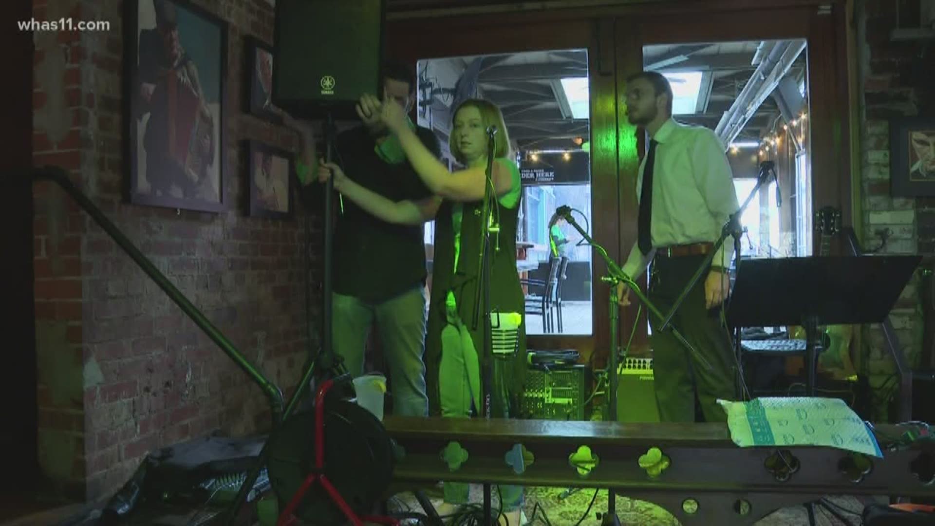 Even though the St. Patrick's parade was called off in the Highlands, patrons at O'Shea's say nothing will stop them from celebrating.