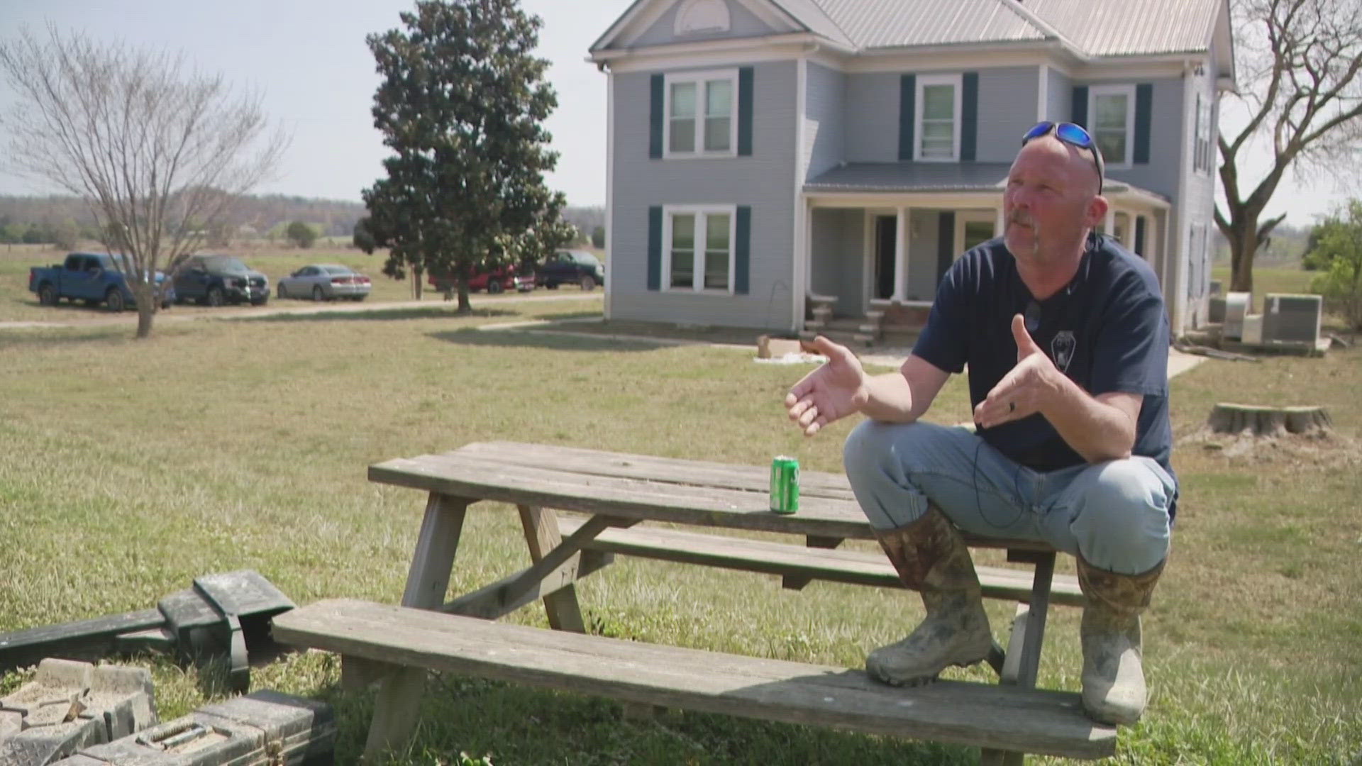 Nelson County firefighter Tommy Hedden has criticized FEMA's response time. However, a FEMA spokesperson said a disaster needs to be declared for more help to arrive