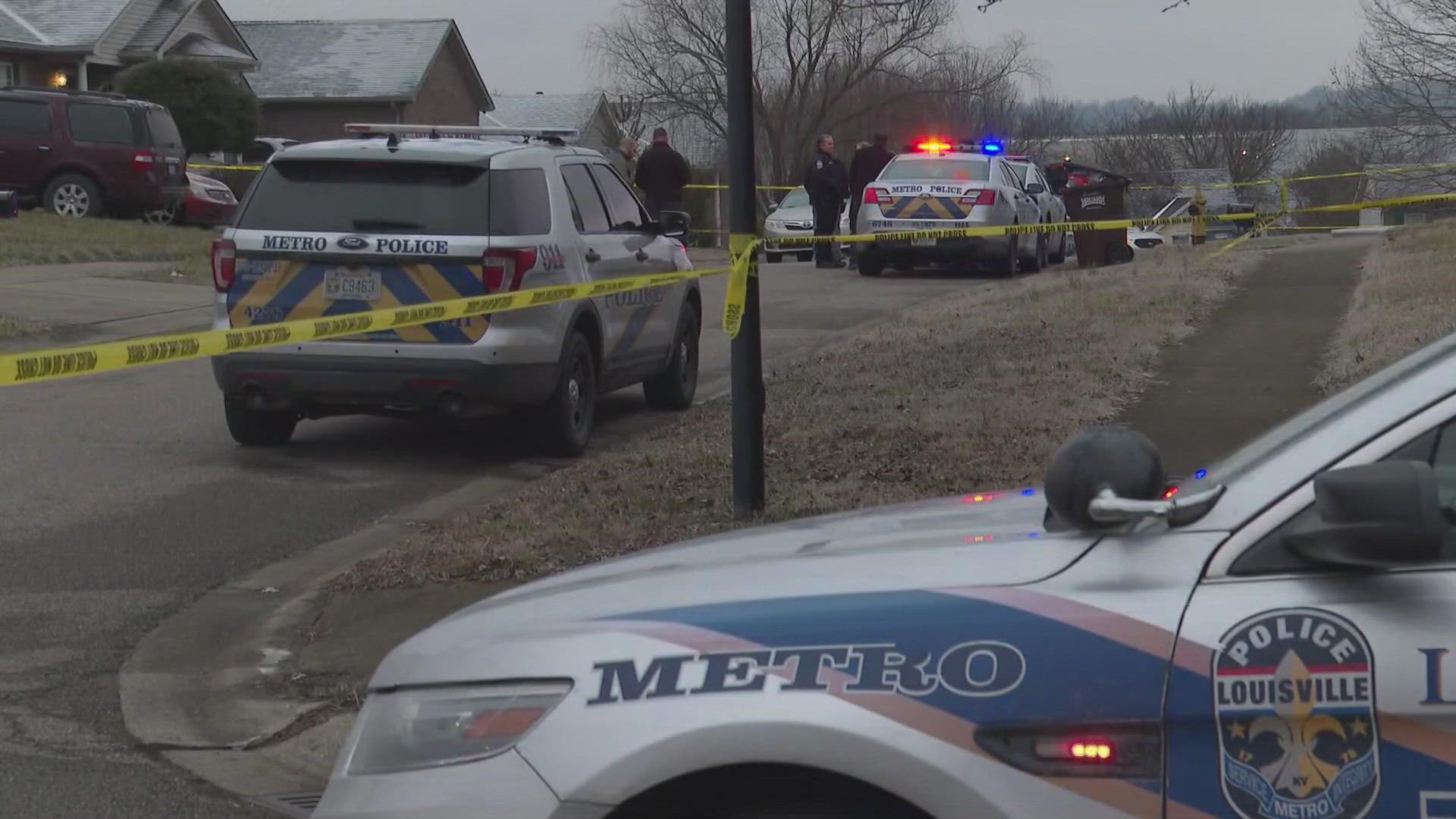 Police said the victim was shot outside of a home in the 6700 block of Leverett Lane Tuesday afternoon.