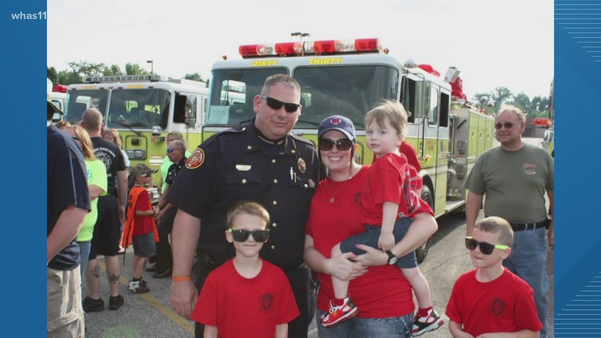 Deputy Chief Brian Morgan served the community for 28 years. His loved ones say he was a great father, friend and coworker.