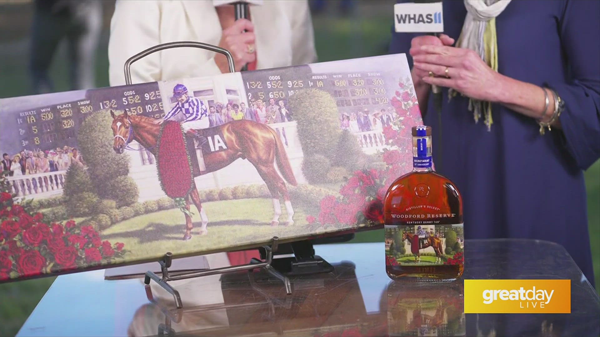 GDL Meet Jaime Corum Woodford Reserve 50th Anniversary Secretariat Bottle Artist