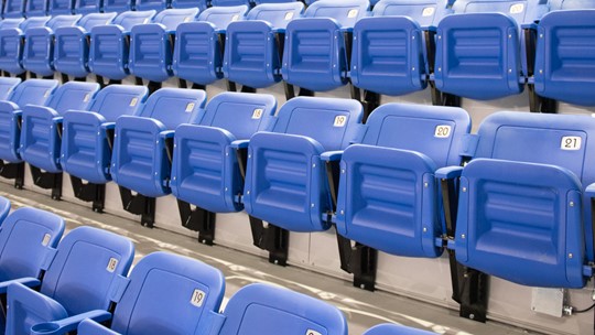 Rupp Arena replaces bleachers with chair back seats in upper arena ...