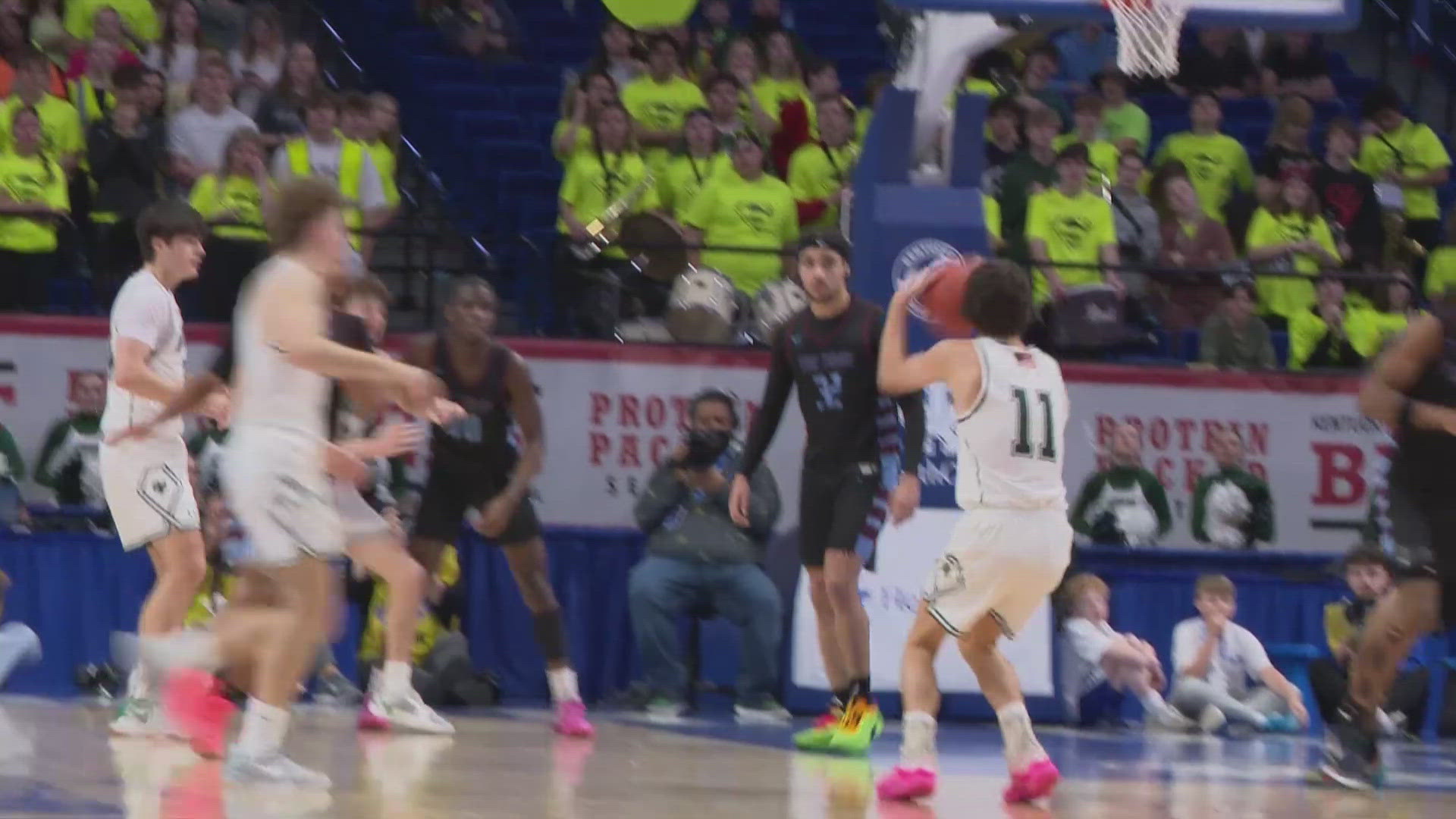 The competed in Kentucky's Sweet 16 Friday.