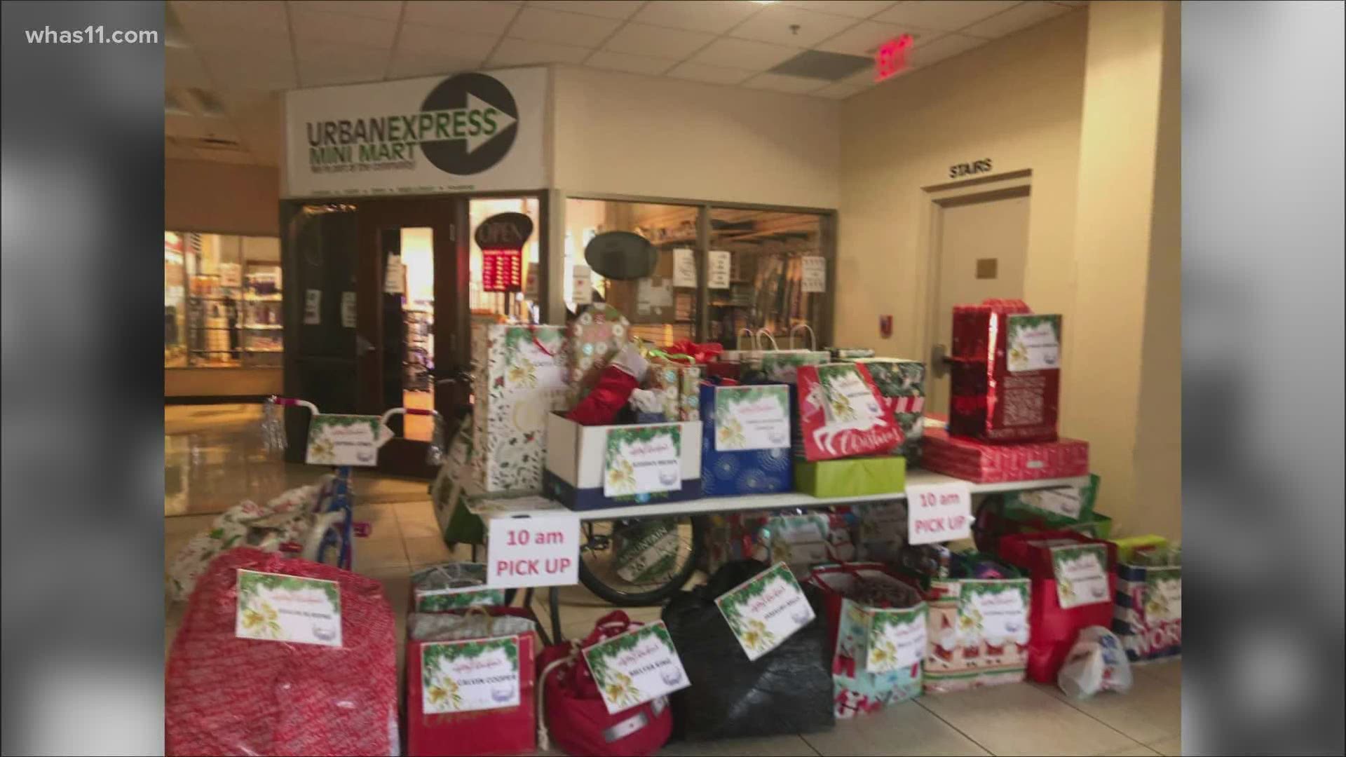 More than 100 families in Kentuckiana received Christmas baskets full of food and household items, thanks to St. Stephen Church and their Family Life Center.