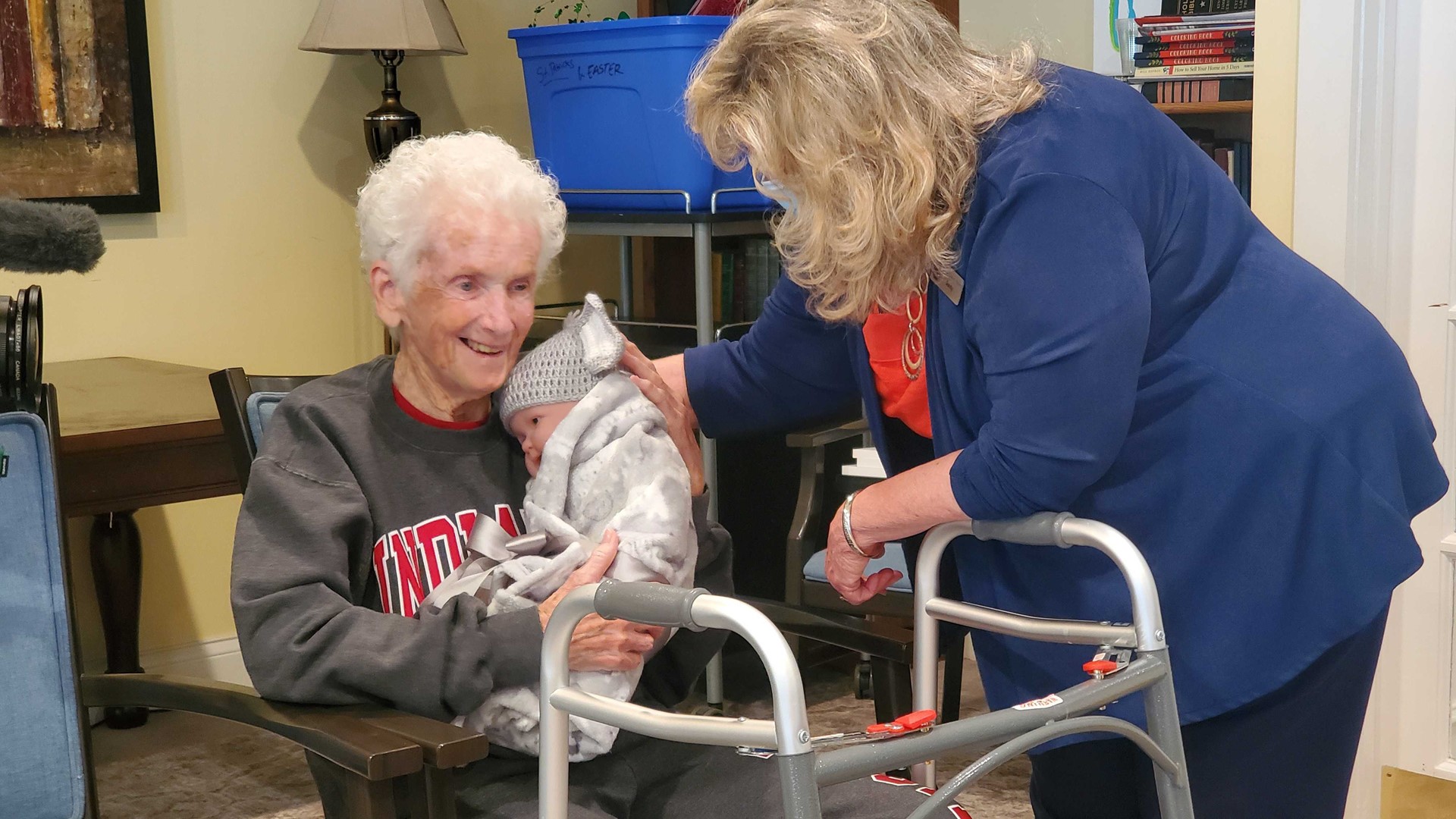 It’s been more than a year since many of the residents inside Park Louisville's Memory Care community have had a visitor. Now, they'll never be alone.