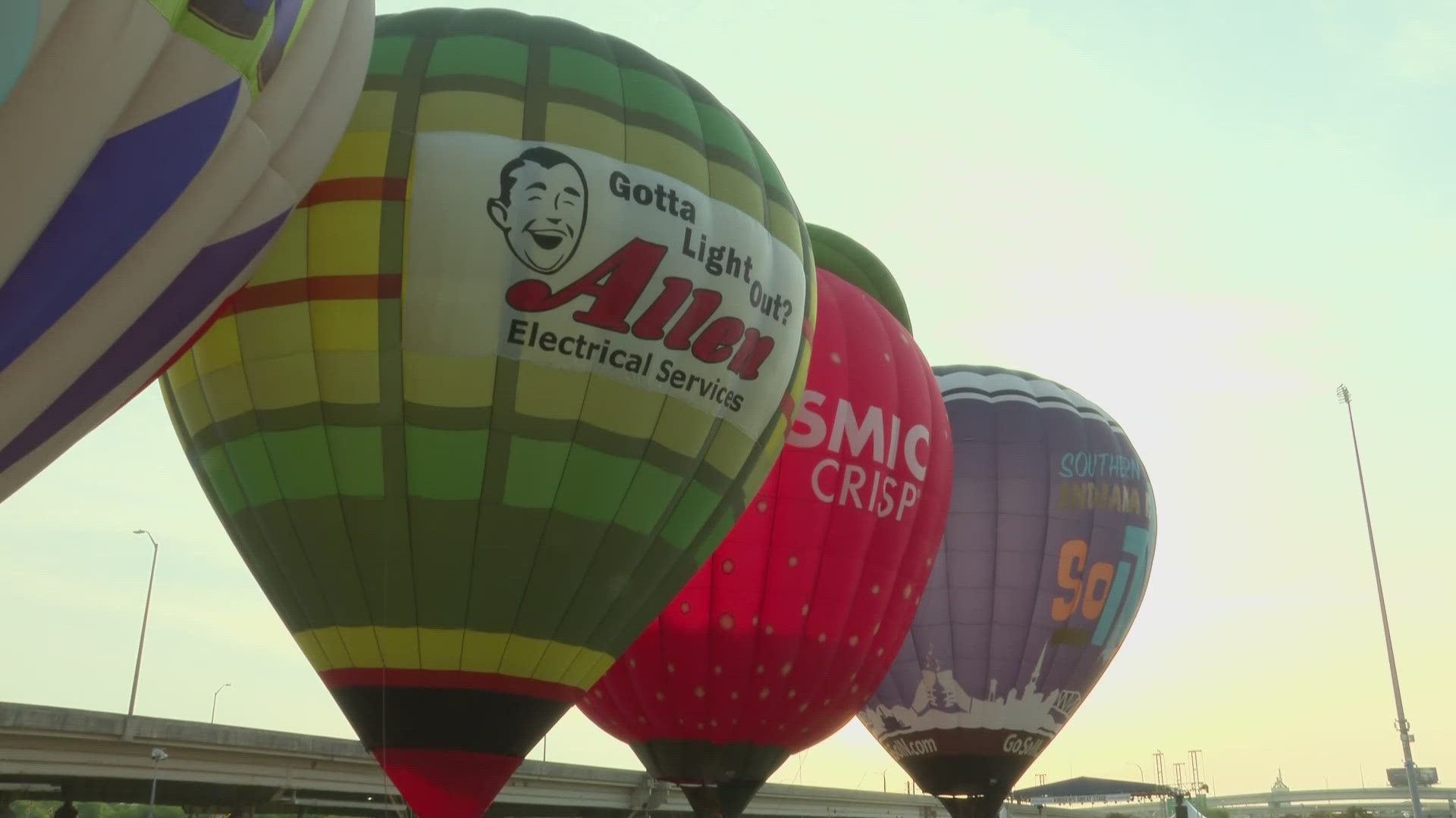 Officials say there are some new balloons competing this year, as well as some old favorites.