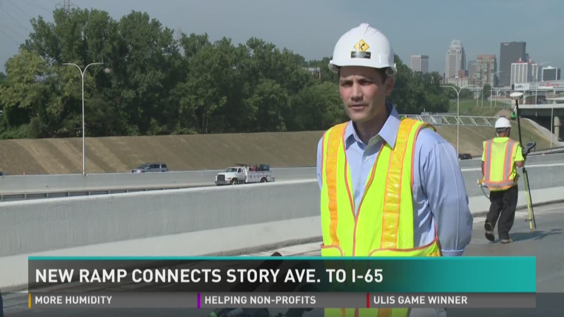 New ramp connects Story Ave. to I-65