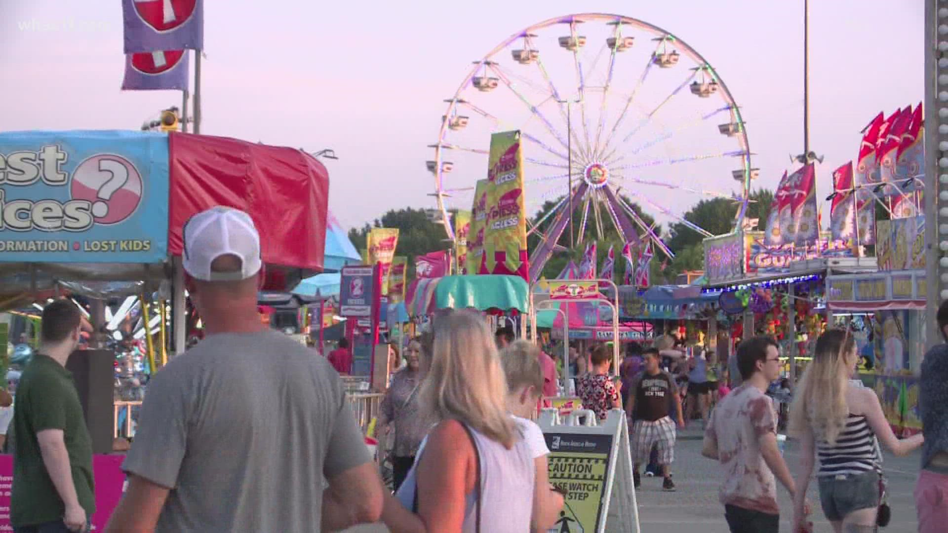 Kentucky State Fair releases traffic plan, mask and age policies