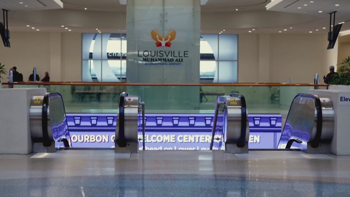 A familiar favorite is opening at Louisville's airport.