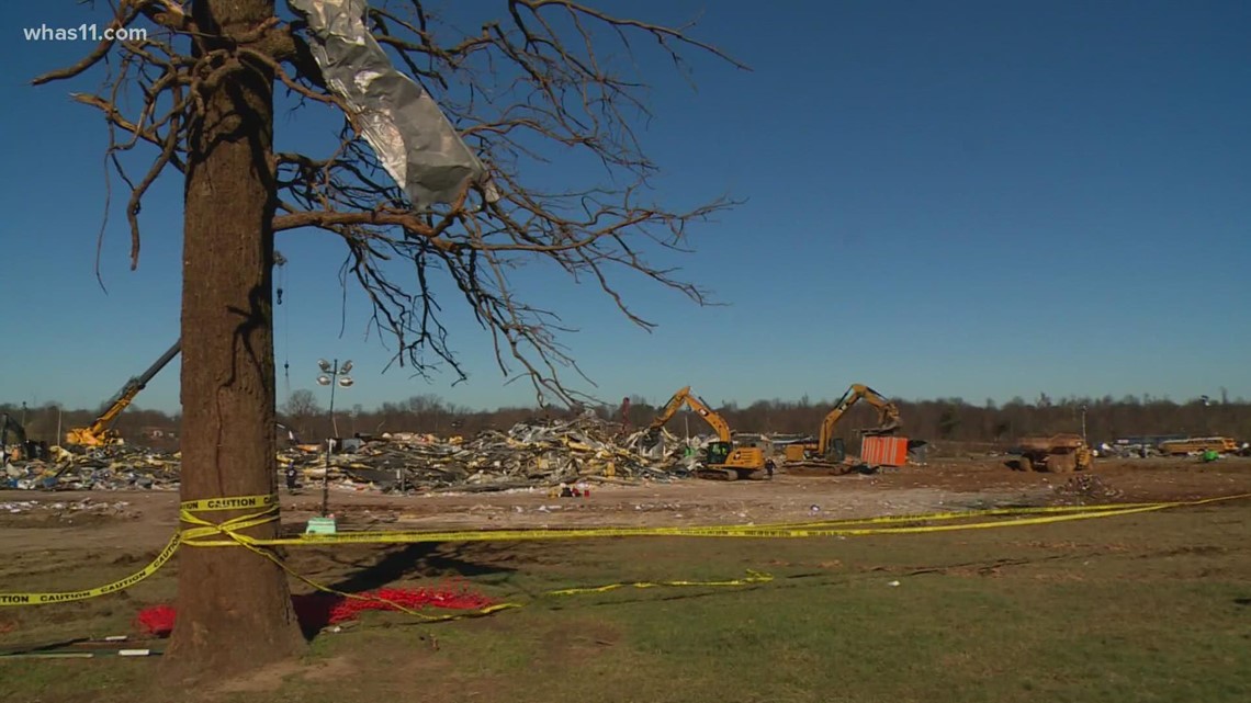 Eight people confirmed dead at Mayfield Candle Factory, others still