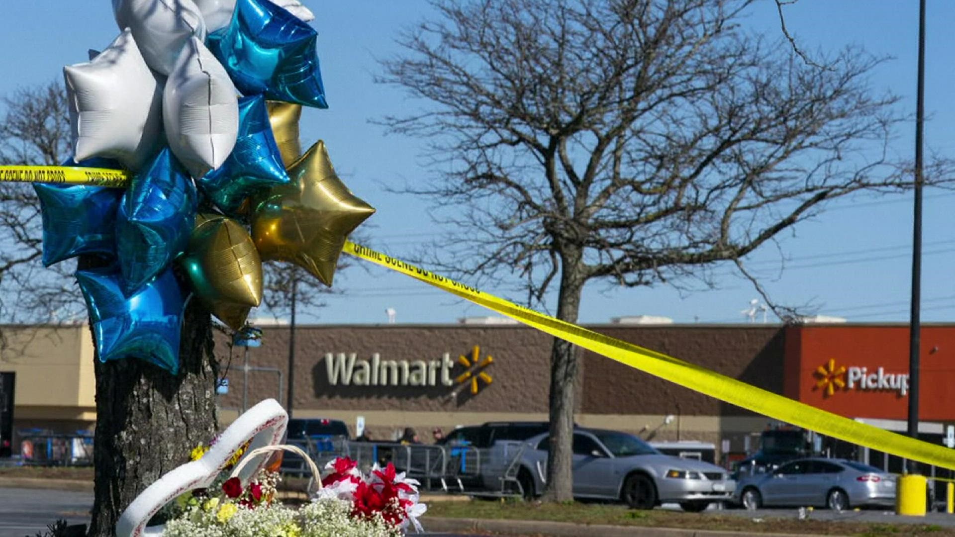 One survivor said her life was spared because she'd only been working at that Walmart for five days when her manager allegedly went on a shooting spree.