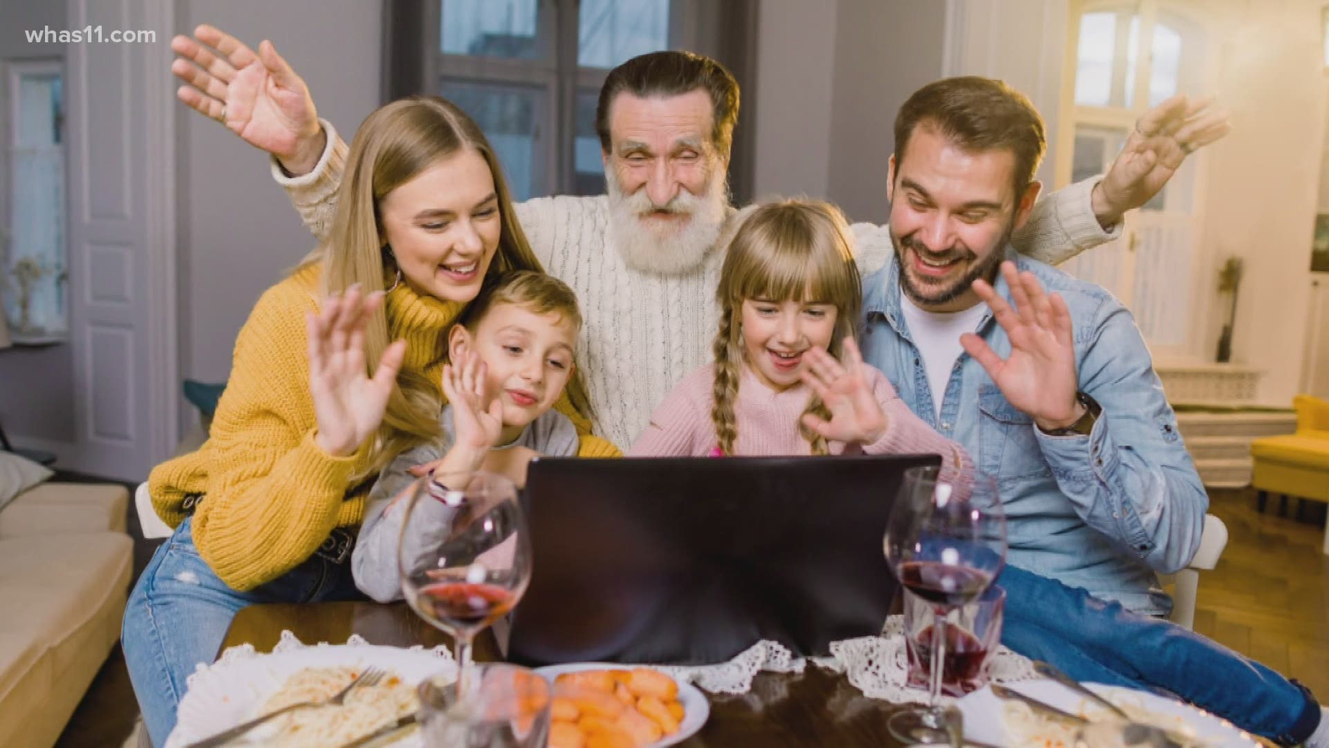 A lot of families will probably be having Thanksgiving over Zoom this year which will likely be a first for most people.