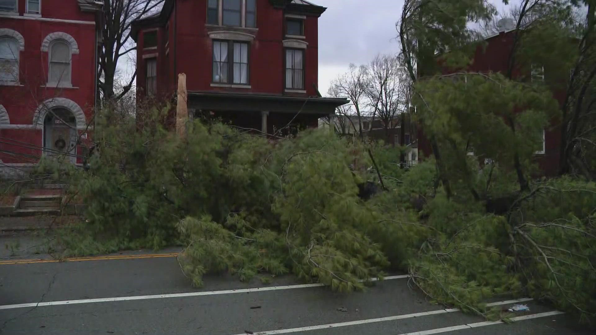 Gov. Andy Beshear added just over 5,000 homes or businesses are under a boil water advisory.