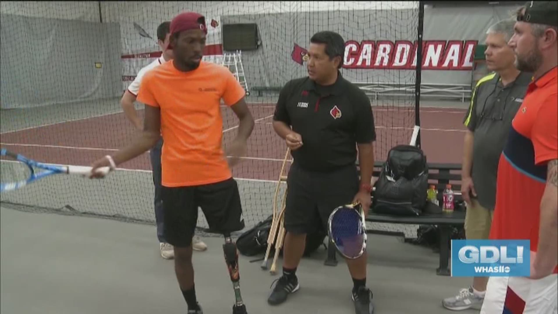 A gold-medal-winning Special Olympics athlete thought his competition days were over when he lost his leg to cancer. That ended up not being the case, thanks to friends and experts in Louisville.