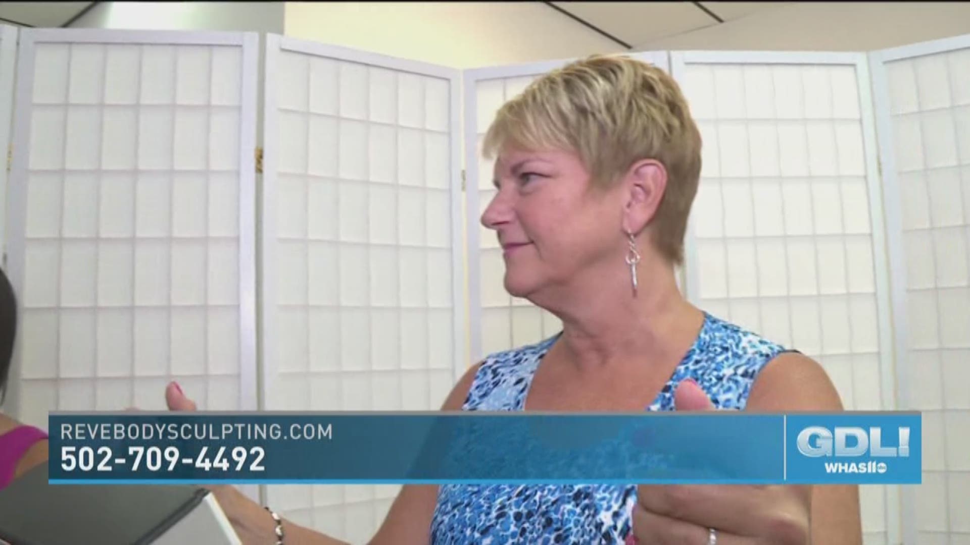 Great Day Live's Angie Fenton stopped by Reve body sculpting to find out more. Contact Reve Body Sculpting at 502-709-4492, online at www.ReveBodySculpting.com or visit their Louisville location at 12238 Shelbyville Road, Louisville, KY.