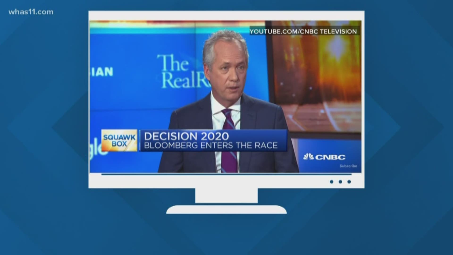Fischer was on CNBC's Squawk Box this morning to advocate for the former New York City mayor.