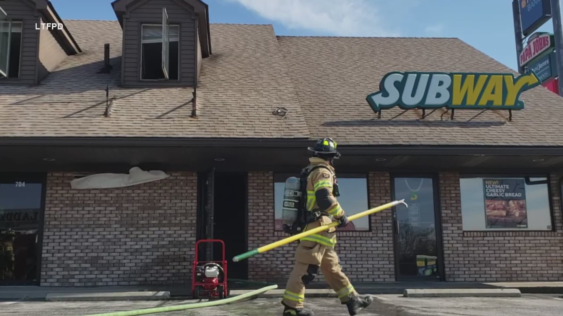 Firefighters responded to reports of smoke at a business in Indiana. Thankfully, a quick call and the work of the first responders kept the damage minimal.