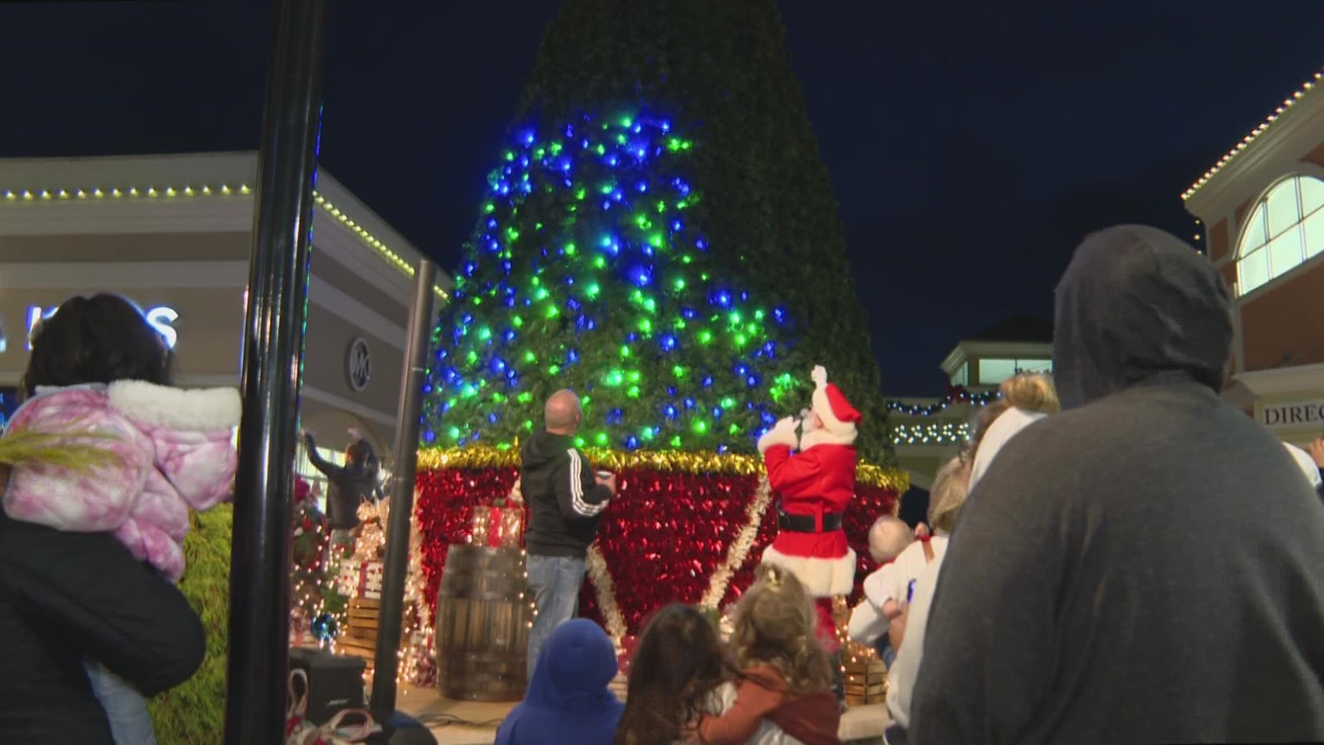 Shoppers were treated to music and fun Christmas activities, and got to take advantage of some sales.