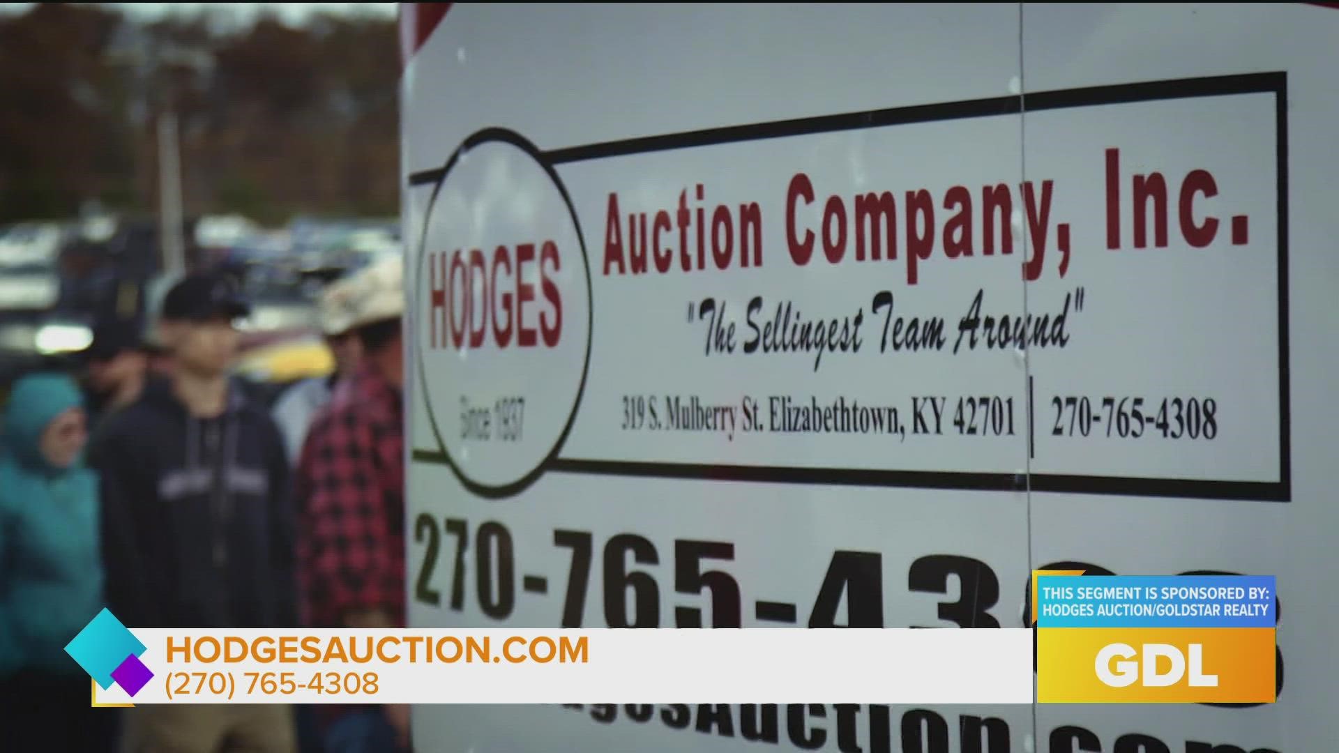 To learn more about Hodge's Auction Company, visit hodgesauction.com.