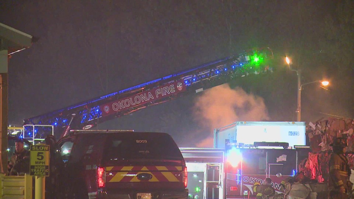 Louisville recycling facility running again after recent fire