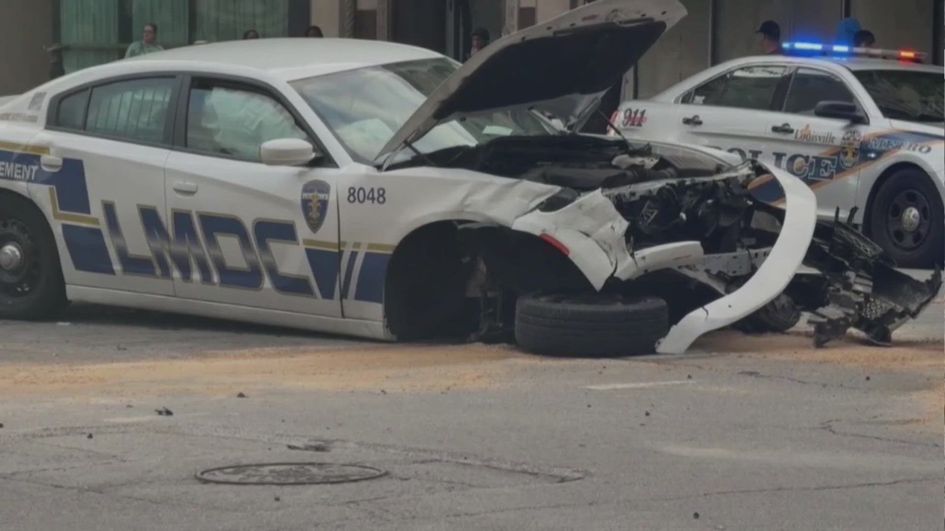 LMPD is still investigating the crash.