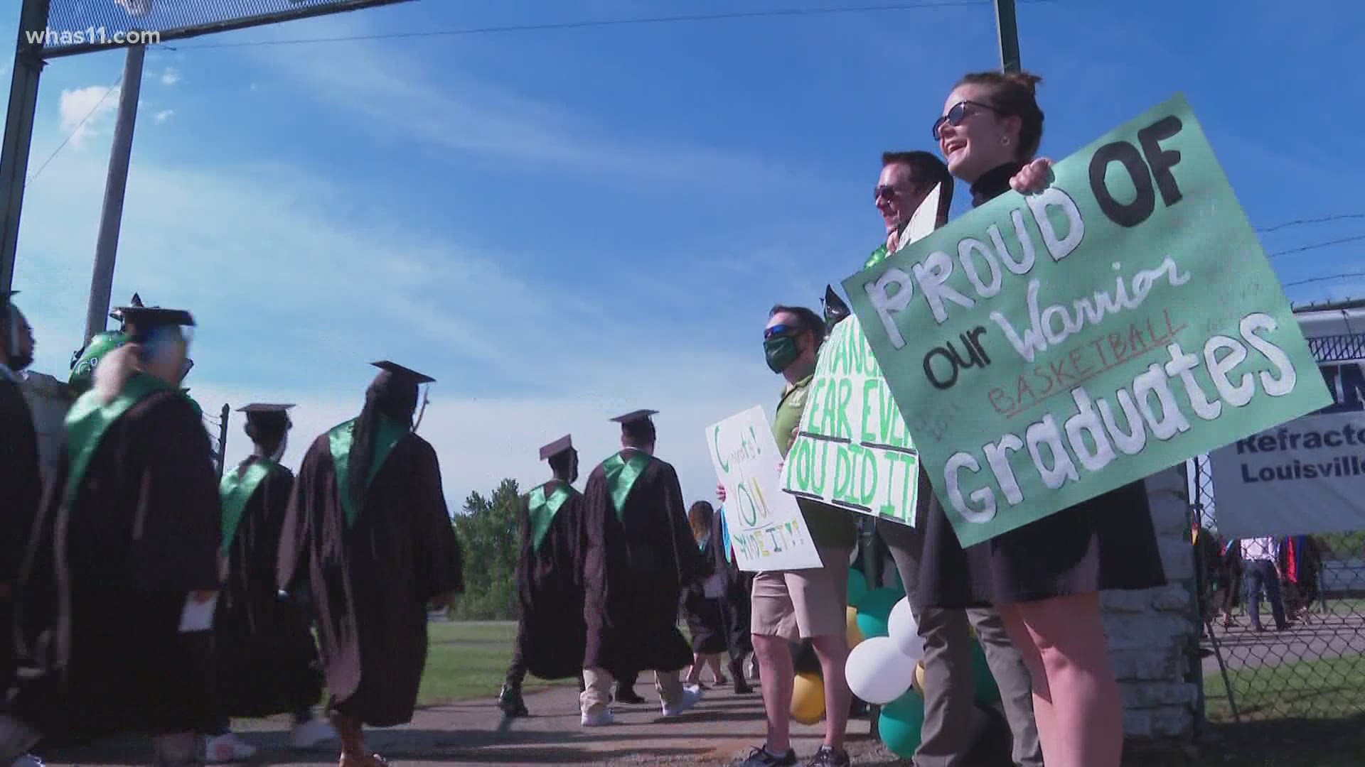 A roller coaster school year for JCPS has wrapped up with kids in classrooms for the last time today and seniors walking across the stage for in-person graduation.