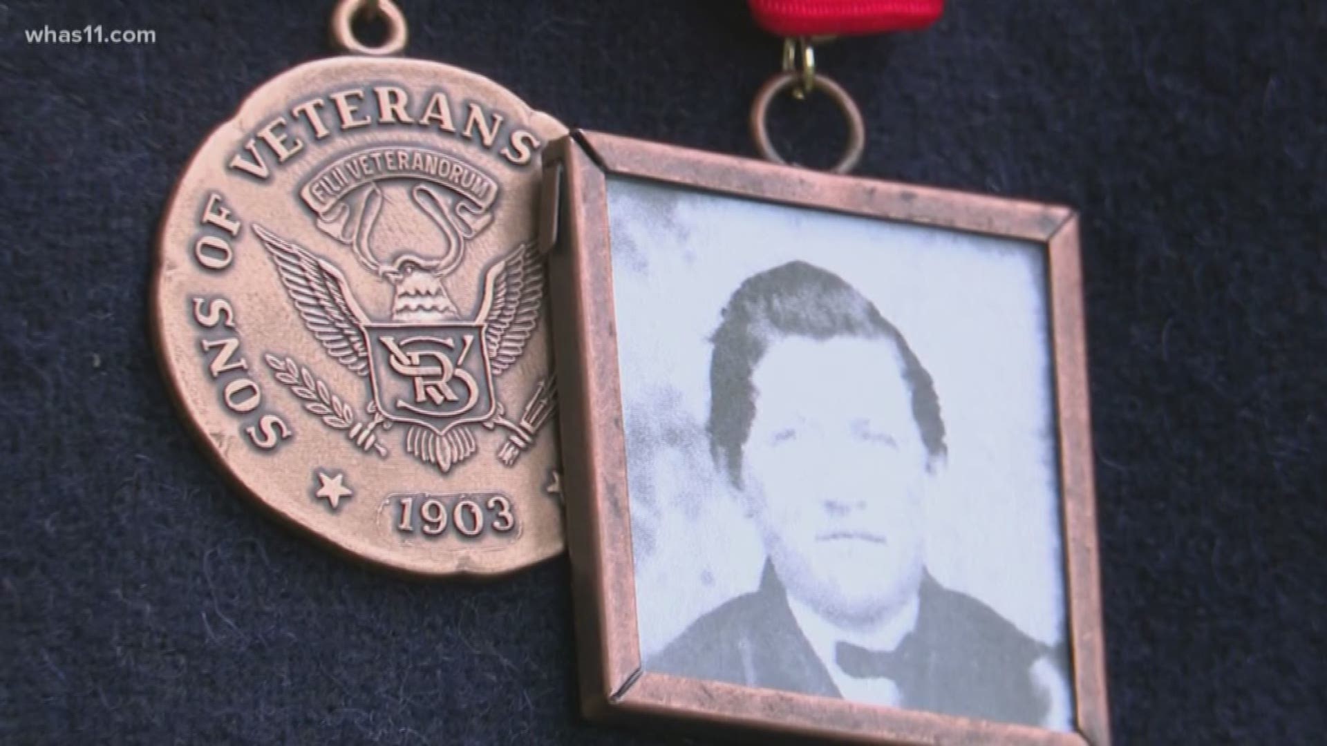 There was a proper salute and goodbye at Cave Hill Cemetery to two men who served in the Civil War.