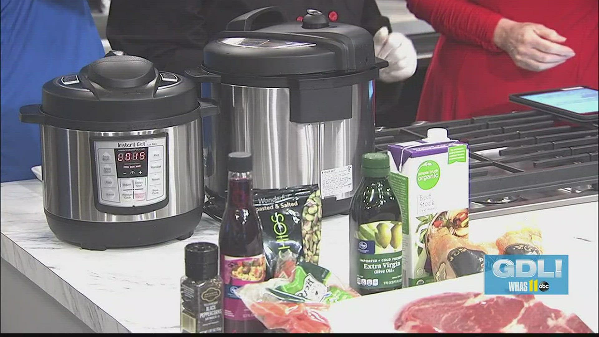 Kroger's Jere Downs and Chef Cece Bright share simple Instant Pot recipes that will take the pressure off you to cook.