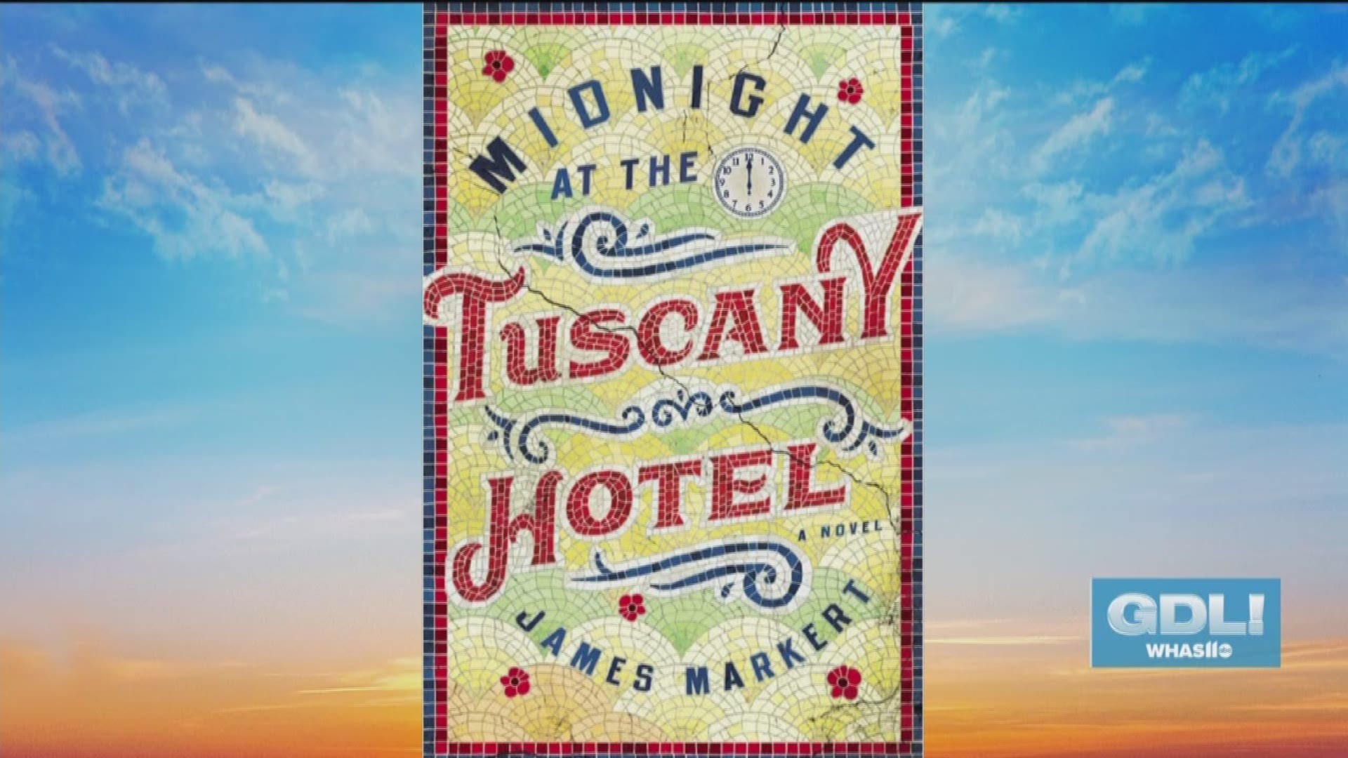 James Markert's new novel, Midnight at the Tuscany Hotel, is a historical novel inspired by his father, Bob Markert, who is a sculptor and stained-glass window maker.