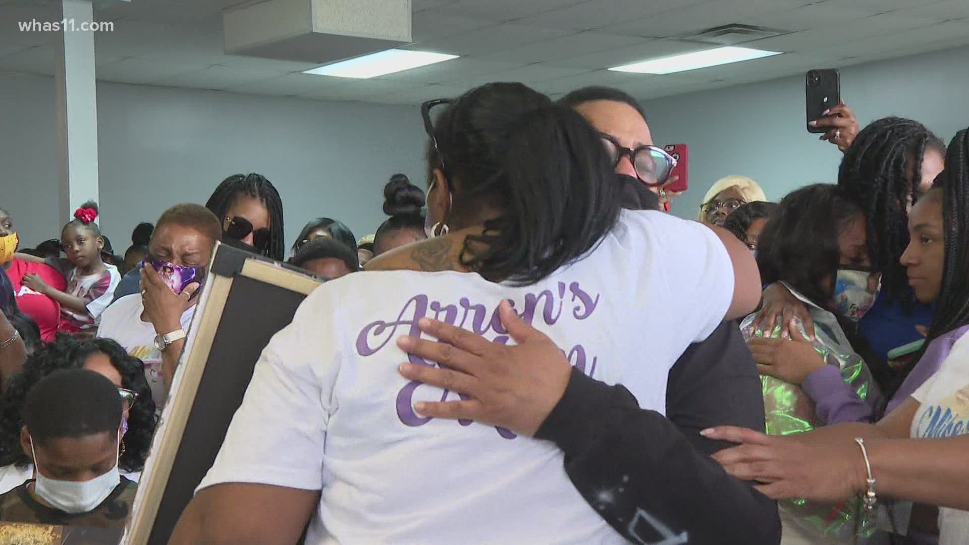 Every time someone is shot and killed in Louisville, a family is left behind. A group of mothers affected by the violence shared their pain.