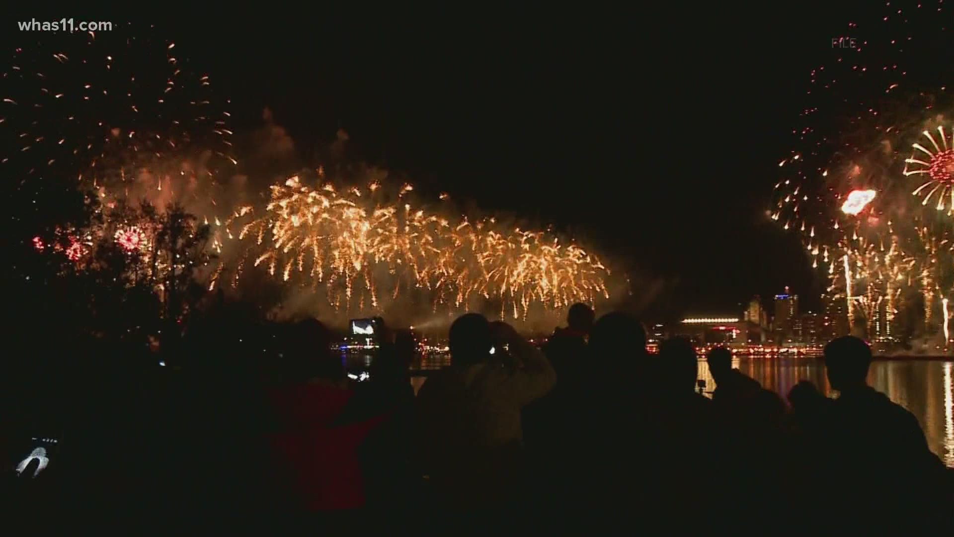 Kentucky Derby Festival limits fireworks locations for Thunder Over  Louisville 