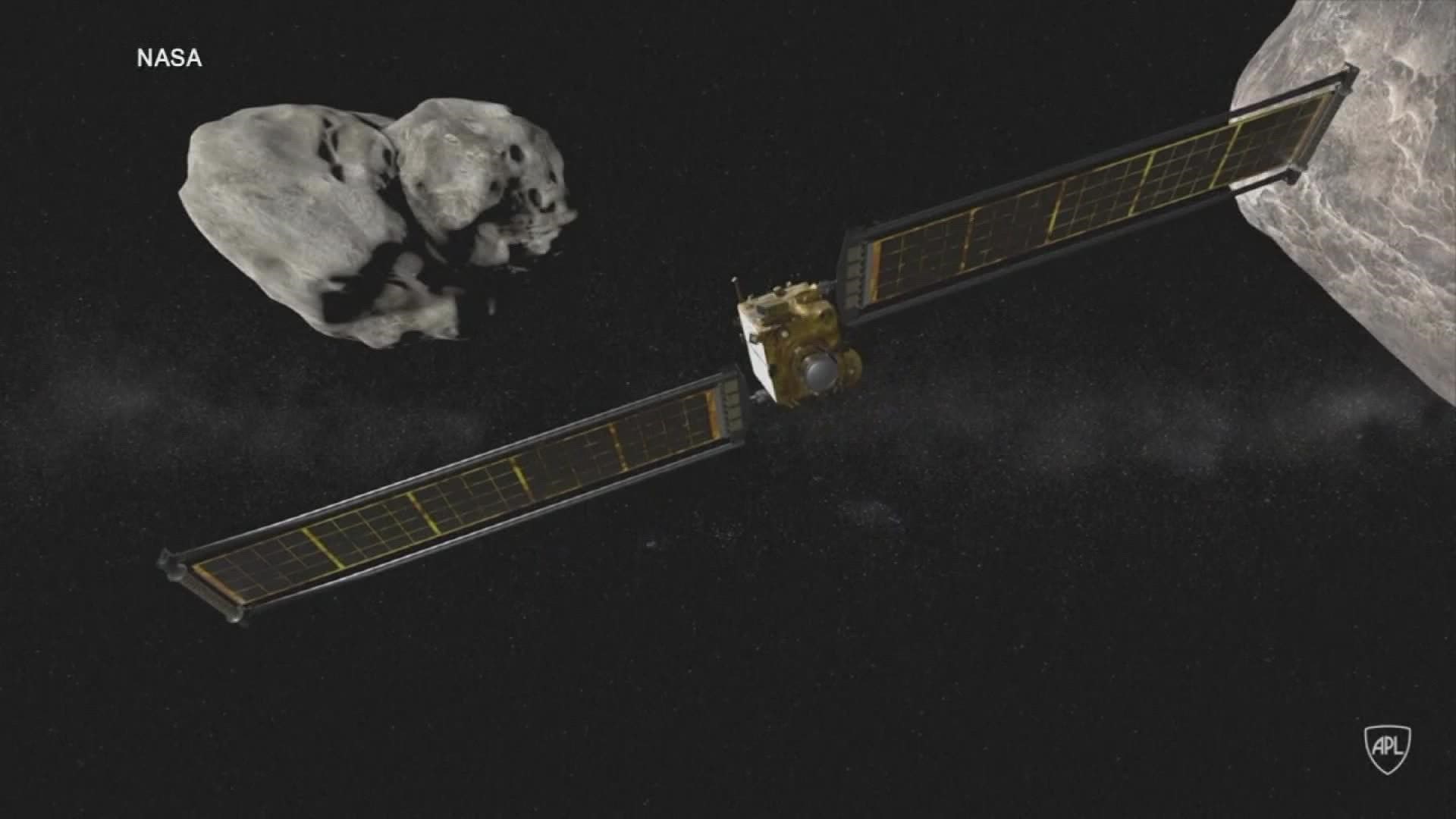 NASA launched the spacecraft in hopes of hitting an asteroid into a tighter orbit, which could be a method used to divert a potential asteroid headed to Earth.