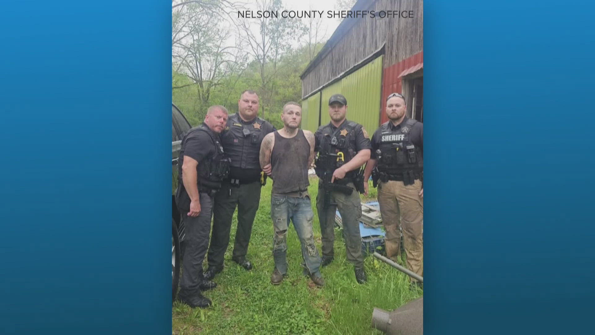 Escaped Nelson County inmate arrested after walking off from work ...