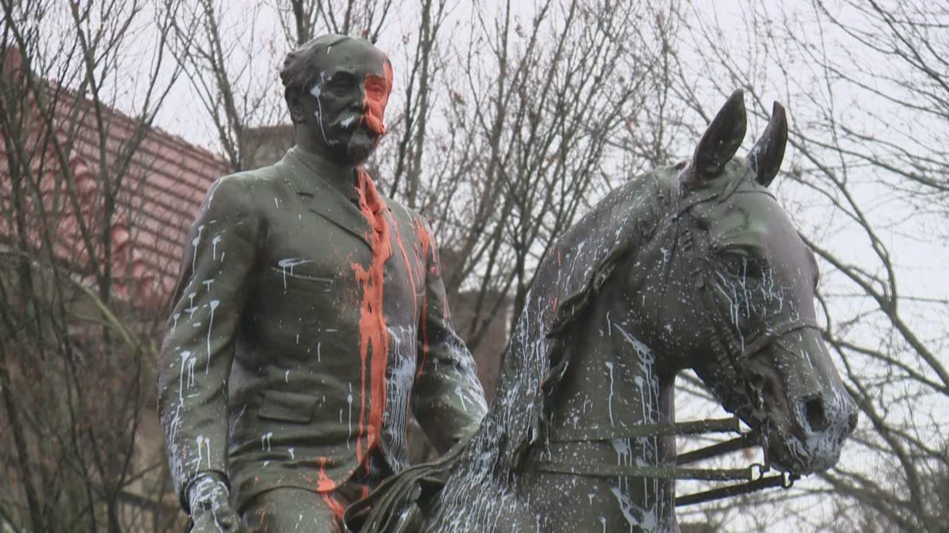 The city's Landmark Commission voted 4-3 last May to remove the controversial statue to Cave Hill Cemetery.