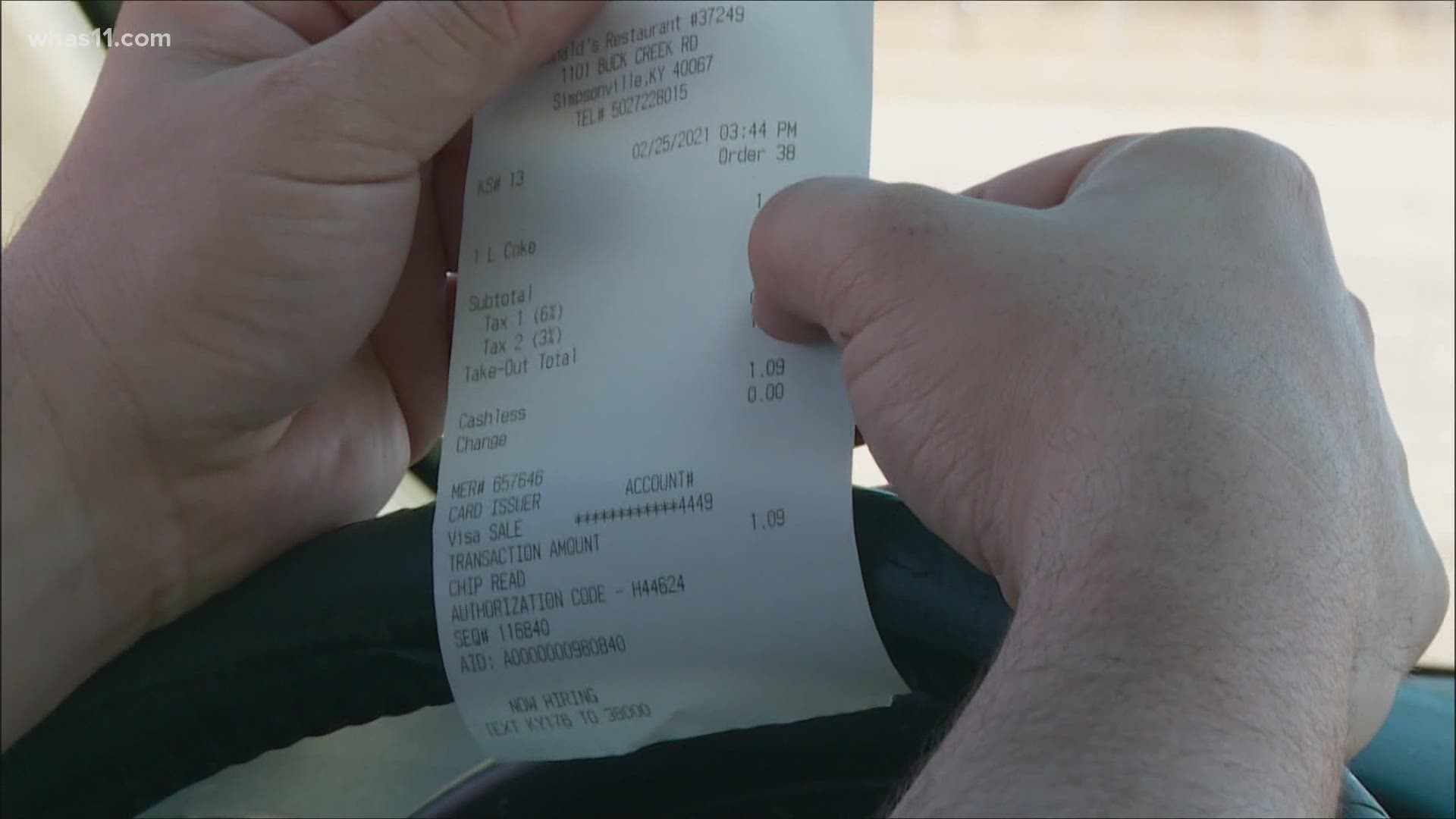 Restaurants in Simpsonville has been charging a hidden sales tax. The FOCUS team checked to see if receipts were fixed months after their investigation.