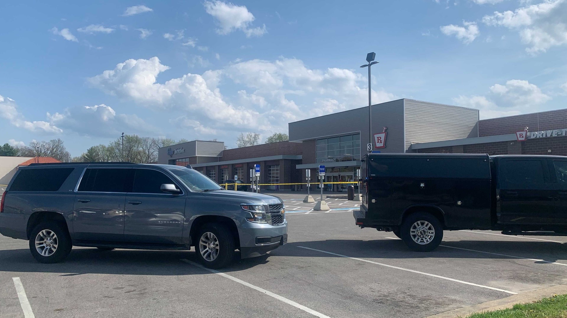 In a statement, Kroger said the store was evacuated "out of an abundance of caution" after "a suspicious package was left unattended."