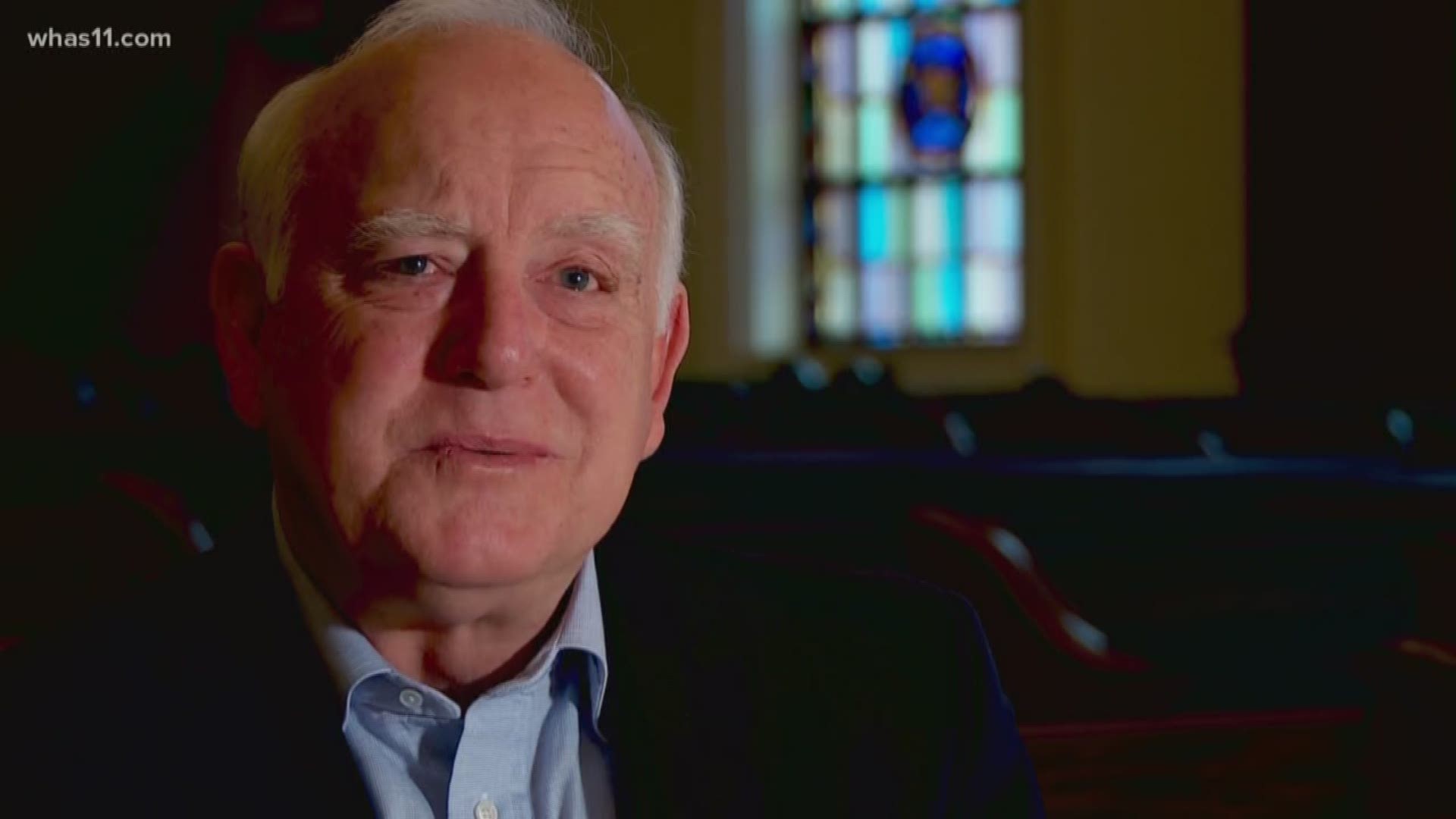 A longtime Louisville pastor is stepping away from his church at the end of May but first, he's taking a stand on one point of contention.