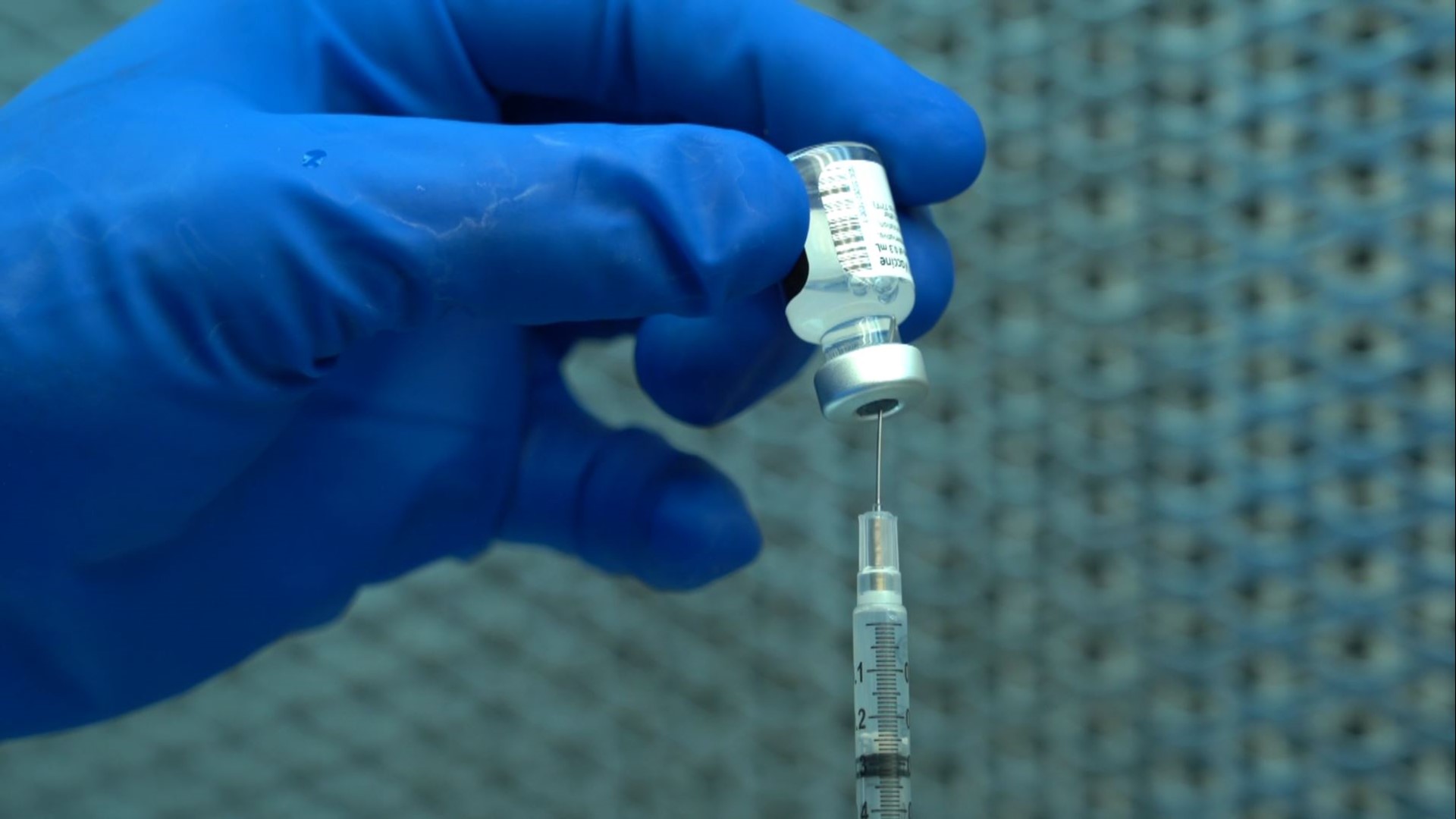 It was a clinic full of excitement and buzz, as medical professionals prepared the syringes that would be used to give out the first vaccines.