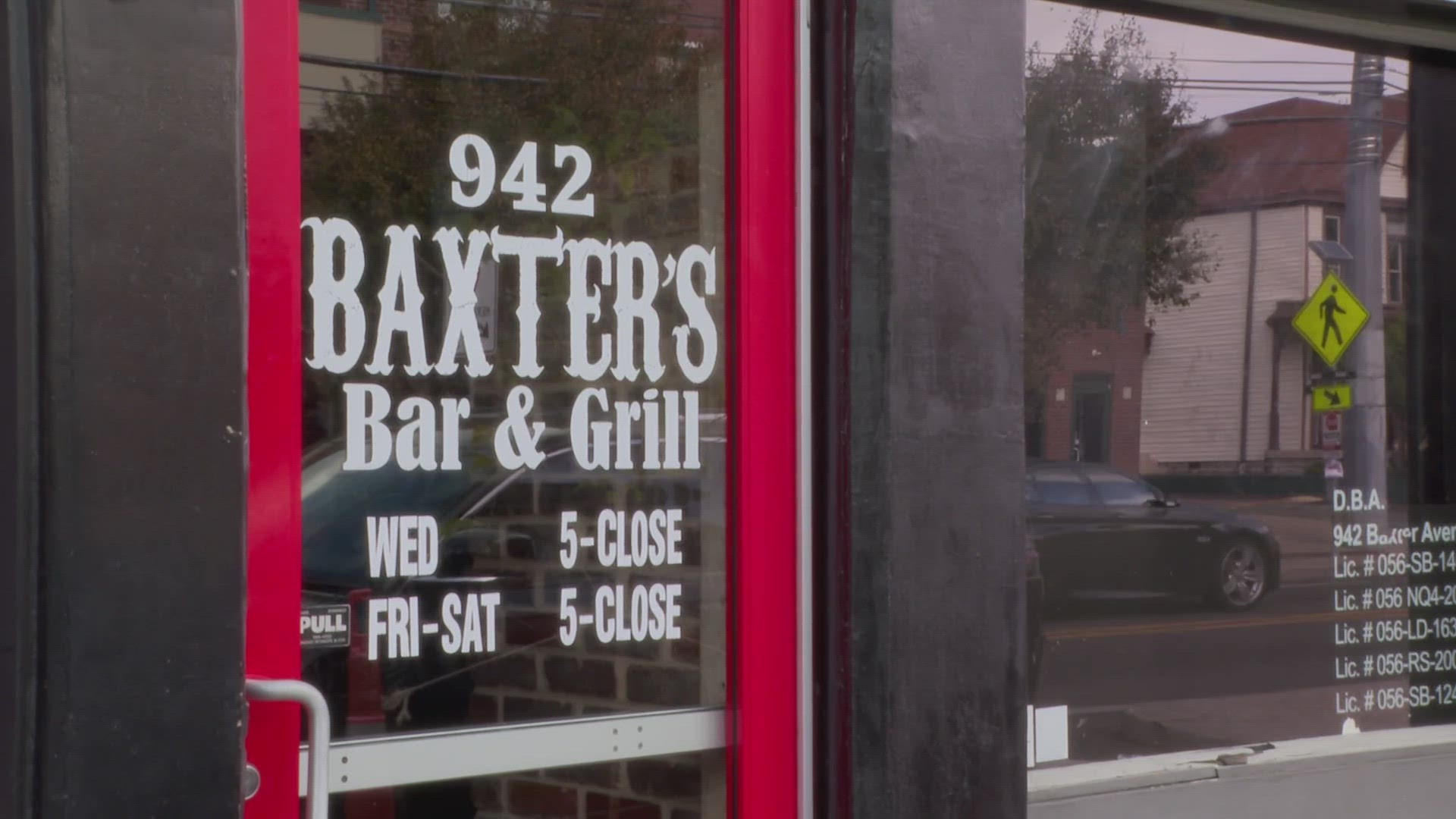 Police are investigating the incident at the bar they said spilled onto the street and led to someone being shot near the business early Sunday.