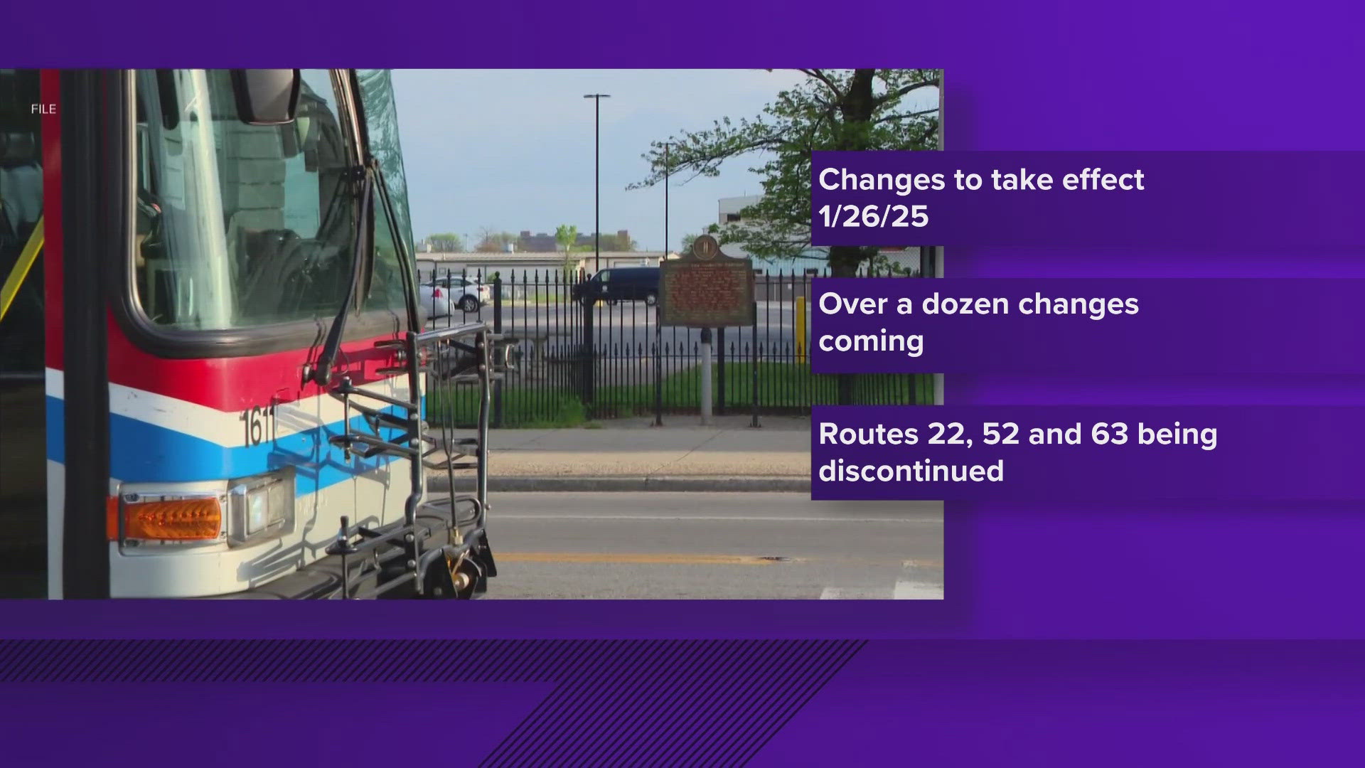 TARC announced which routes they want to change, or cut in January. TARC claims these changes are both to save an estimated $4 million and make busses more reliable.
