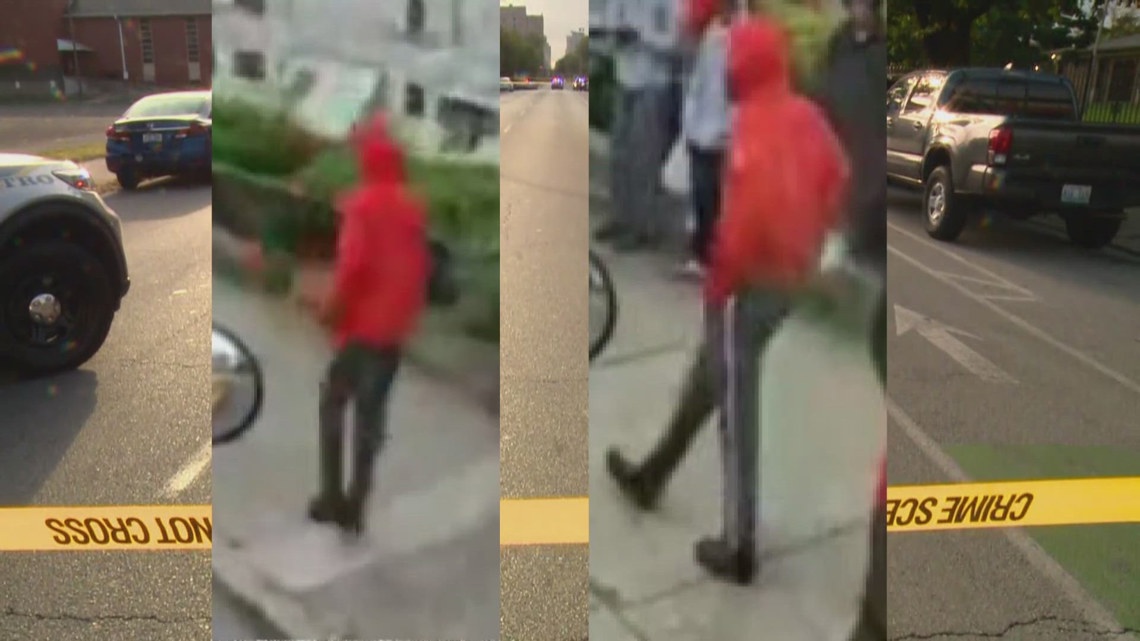 LMPD searching for suspect who fatally shot woman walking Louisville ...