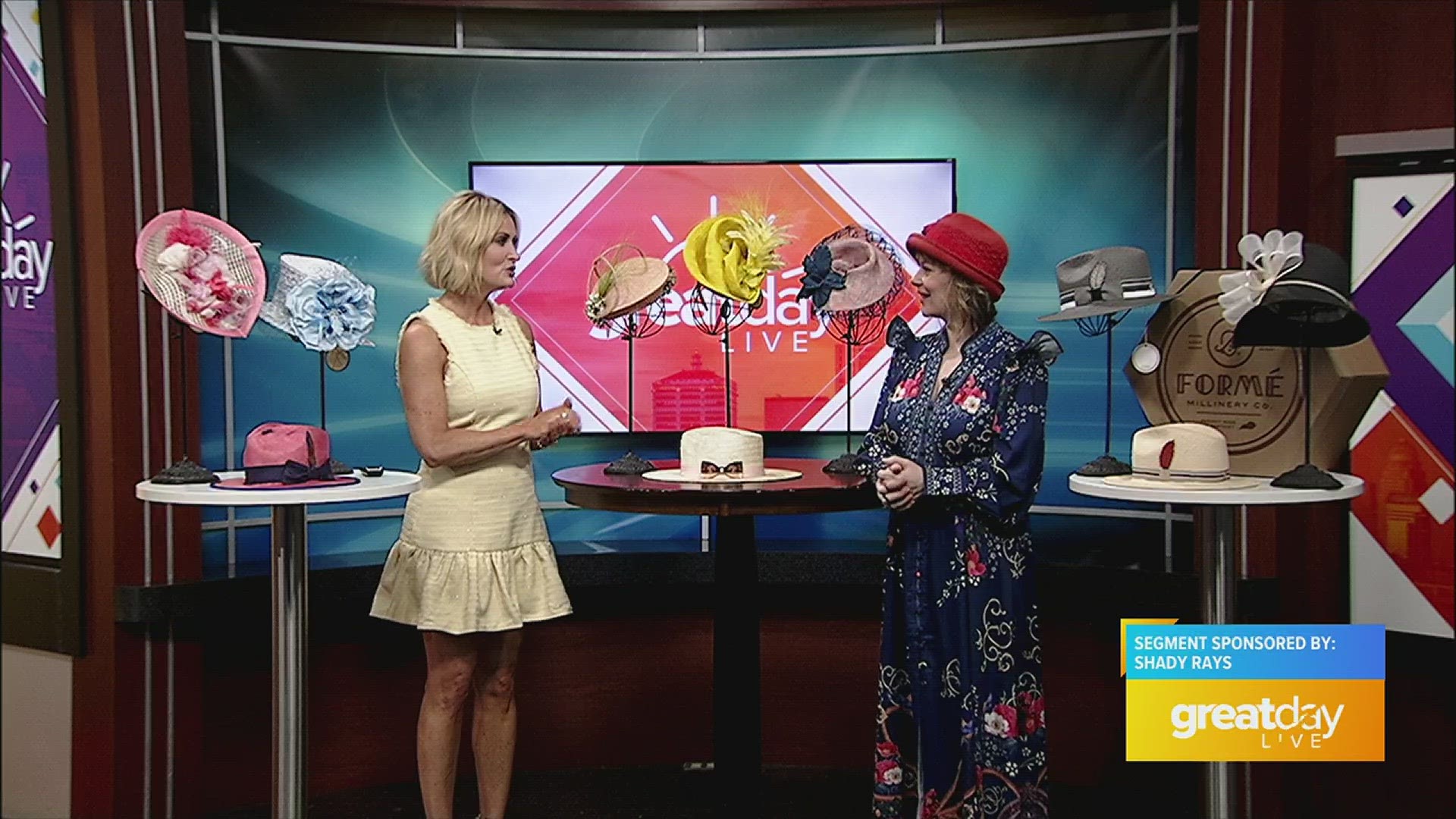 5x Featured Kentucky Derby Milliner, Jenny Pfanenstiel, joins Great Day Live!