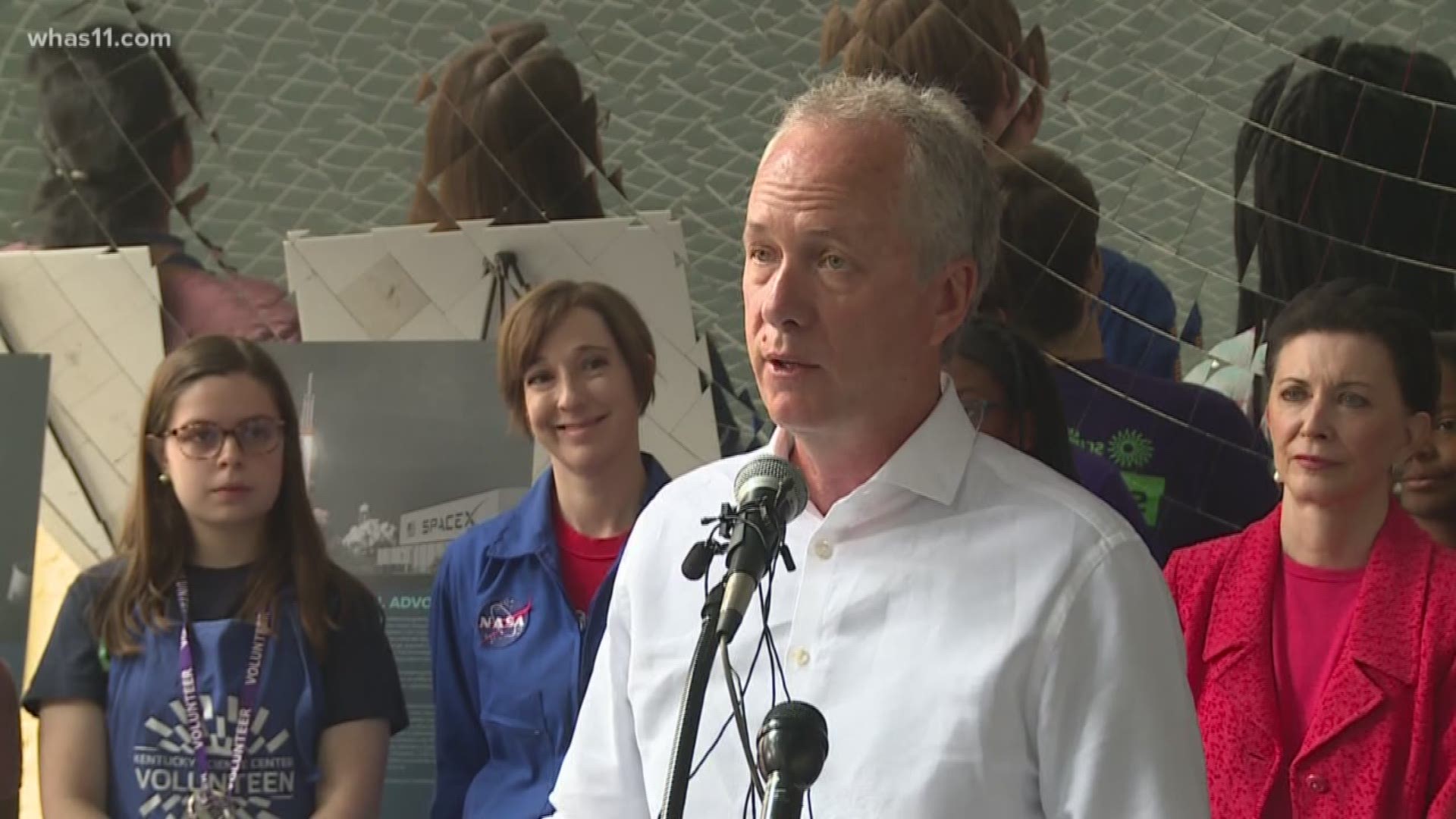Six Kentucky classrooms, one in Louisville, are among the 40 in the US who will be able to talk to astronauts in the international space station.