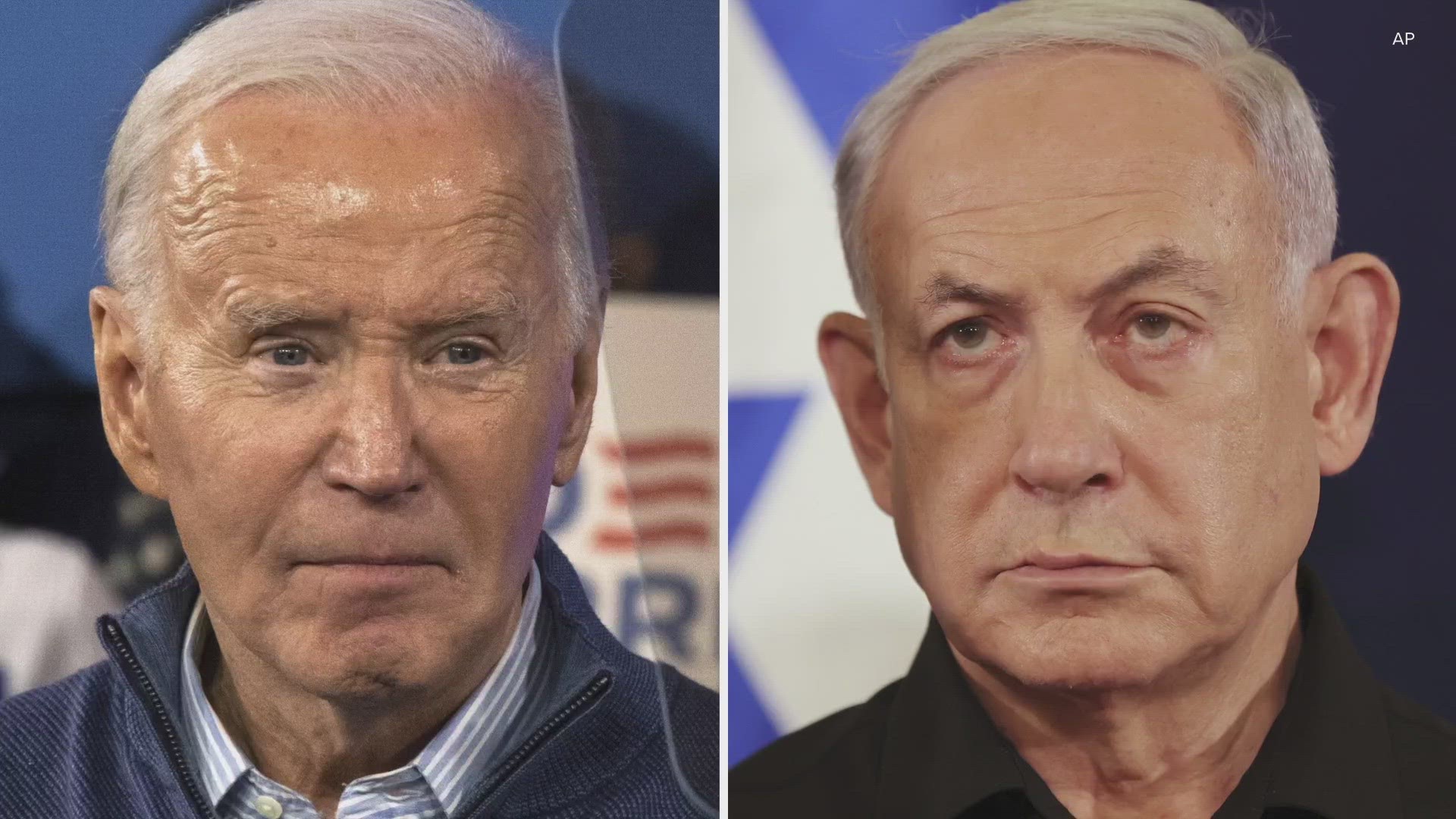 President Joe Biden is expected to meet with Israel's Prime Minister Benjamin Netanyahu on Thursday.